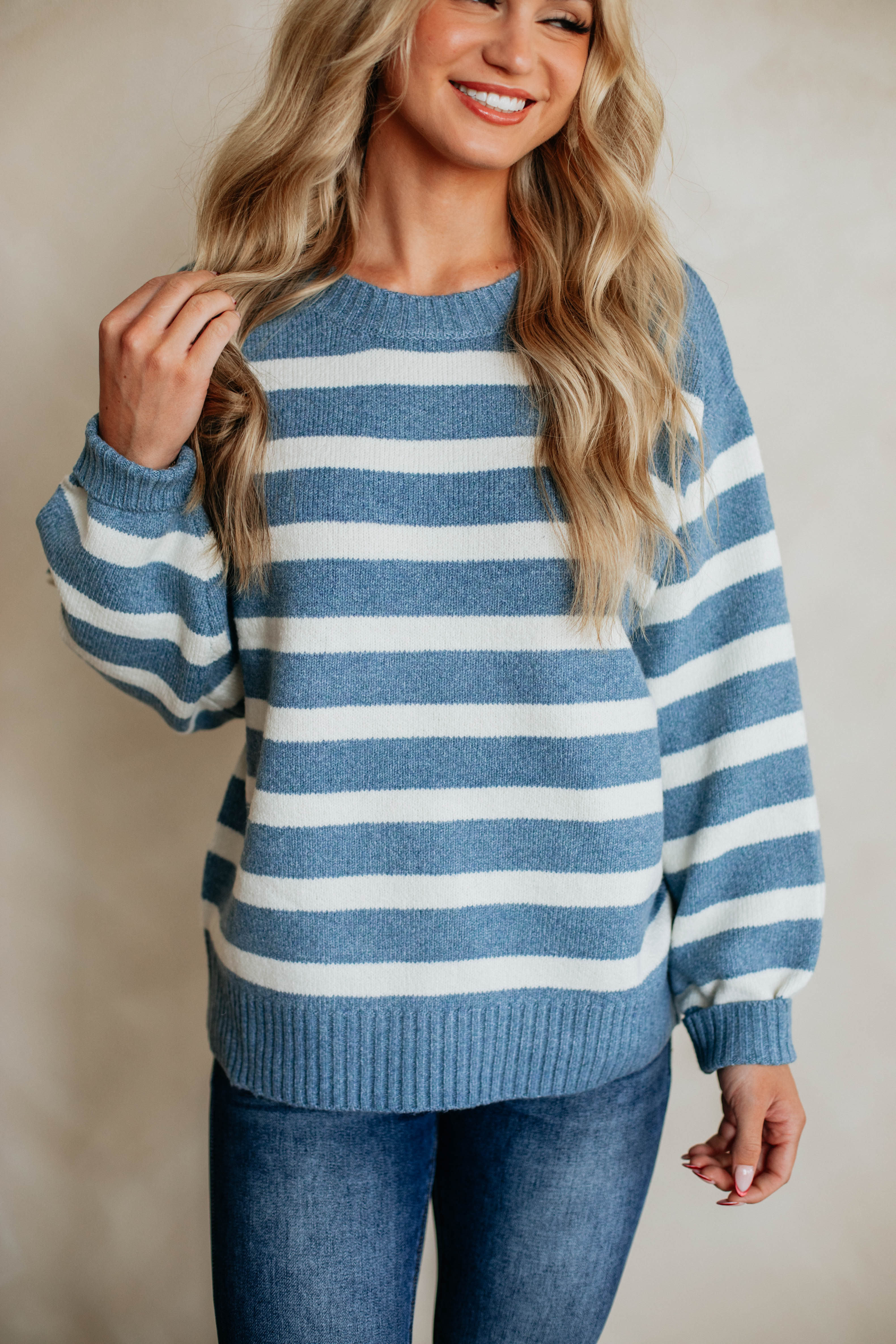 Saylor Striped Sweater - Image 2