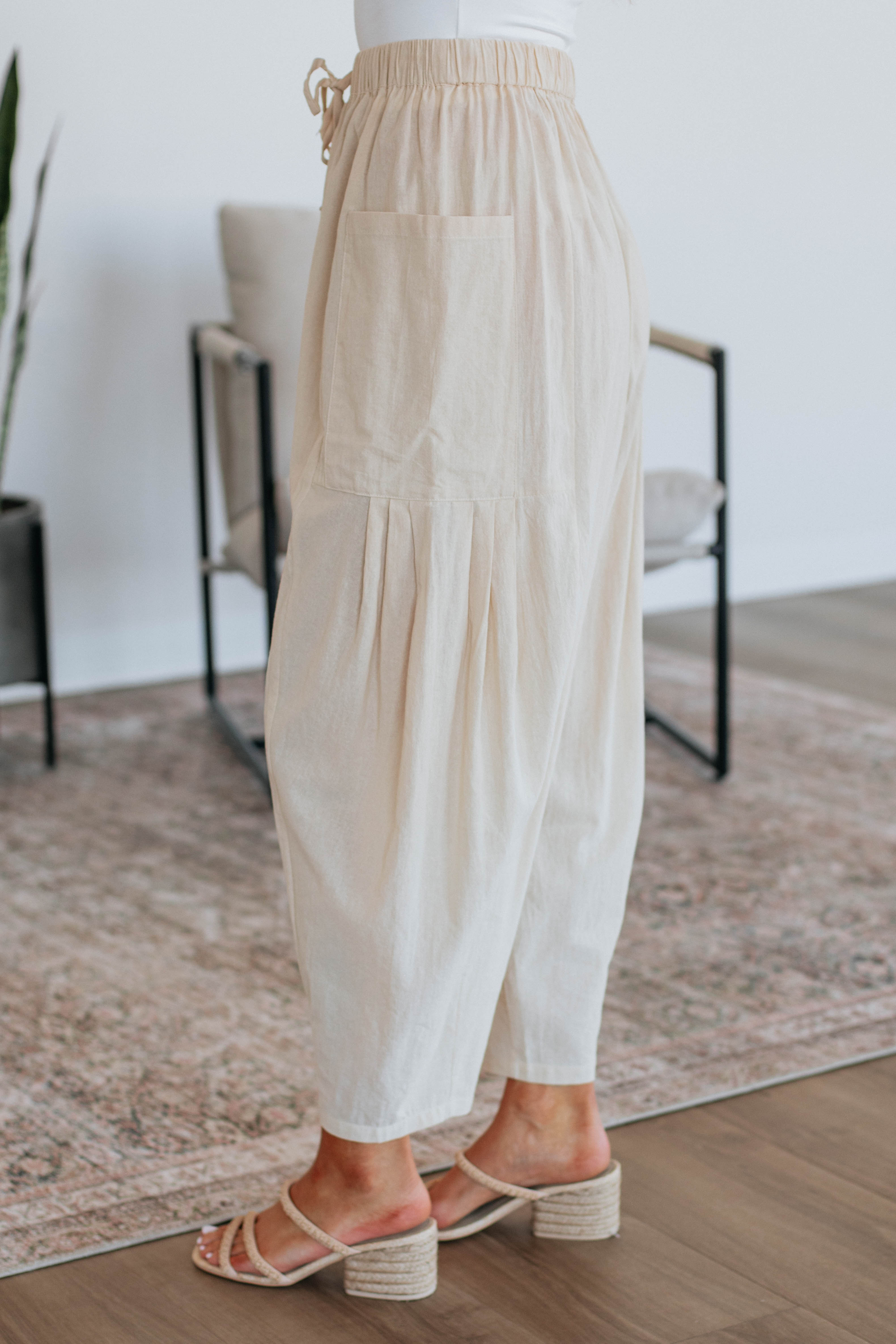 Adeera Pants - Beige - Image 3