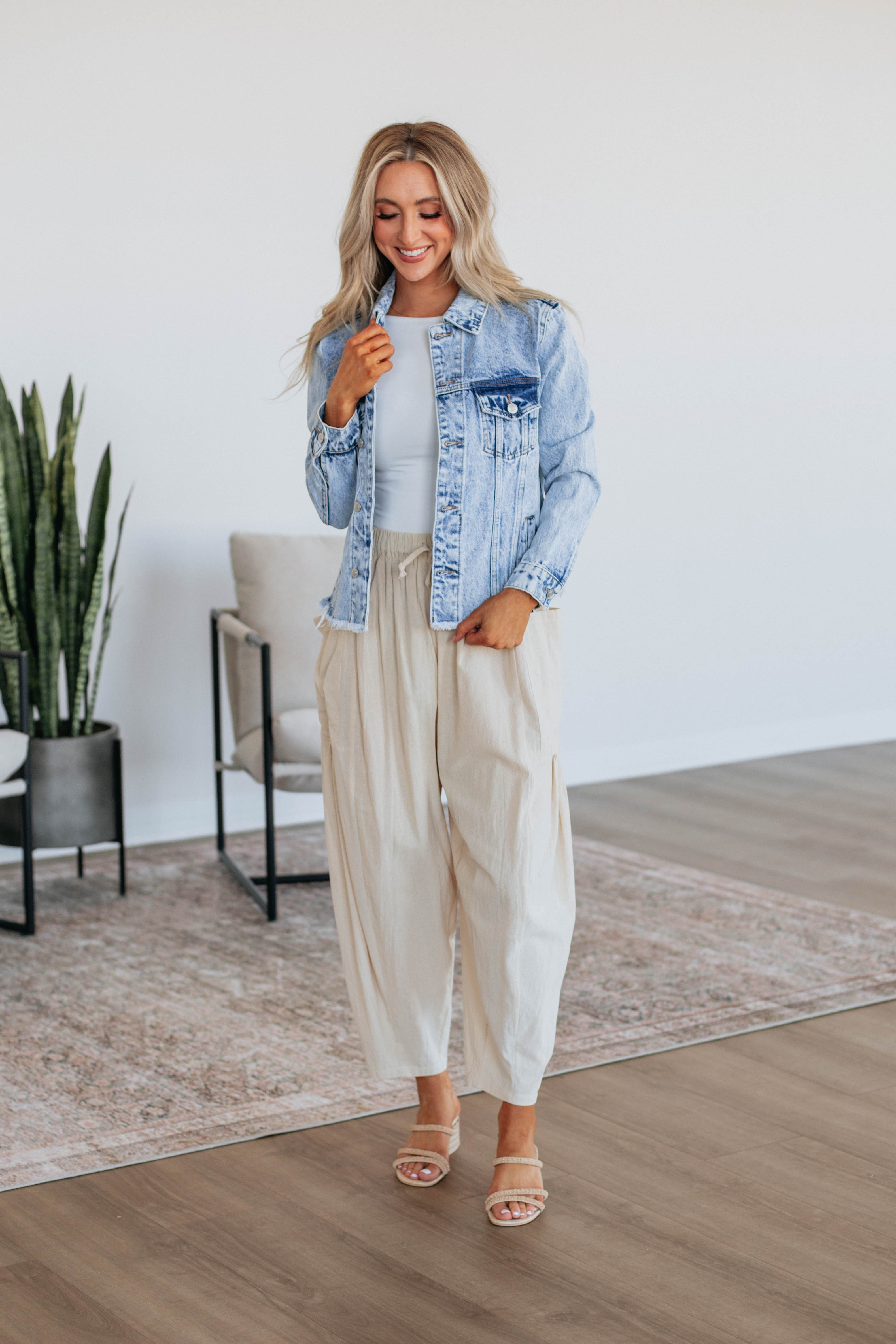 Adeera Pants - Beige - Image 2
