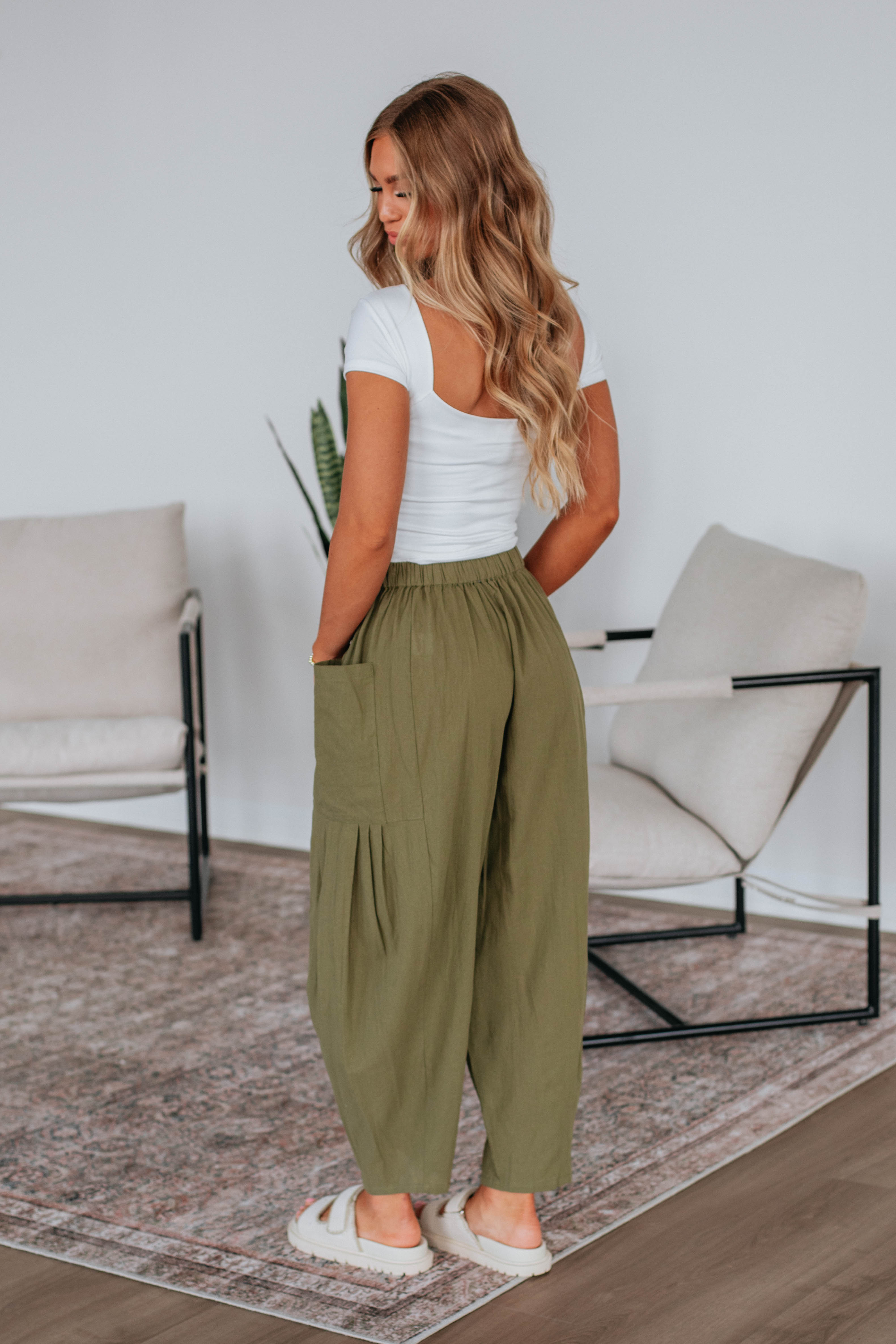 Adeera Pants - Burnt Olive - Image 4