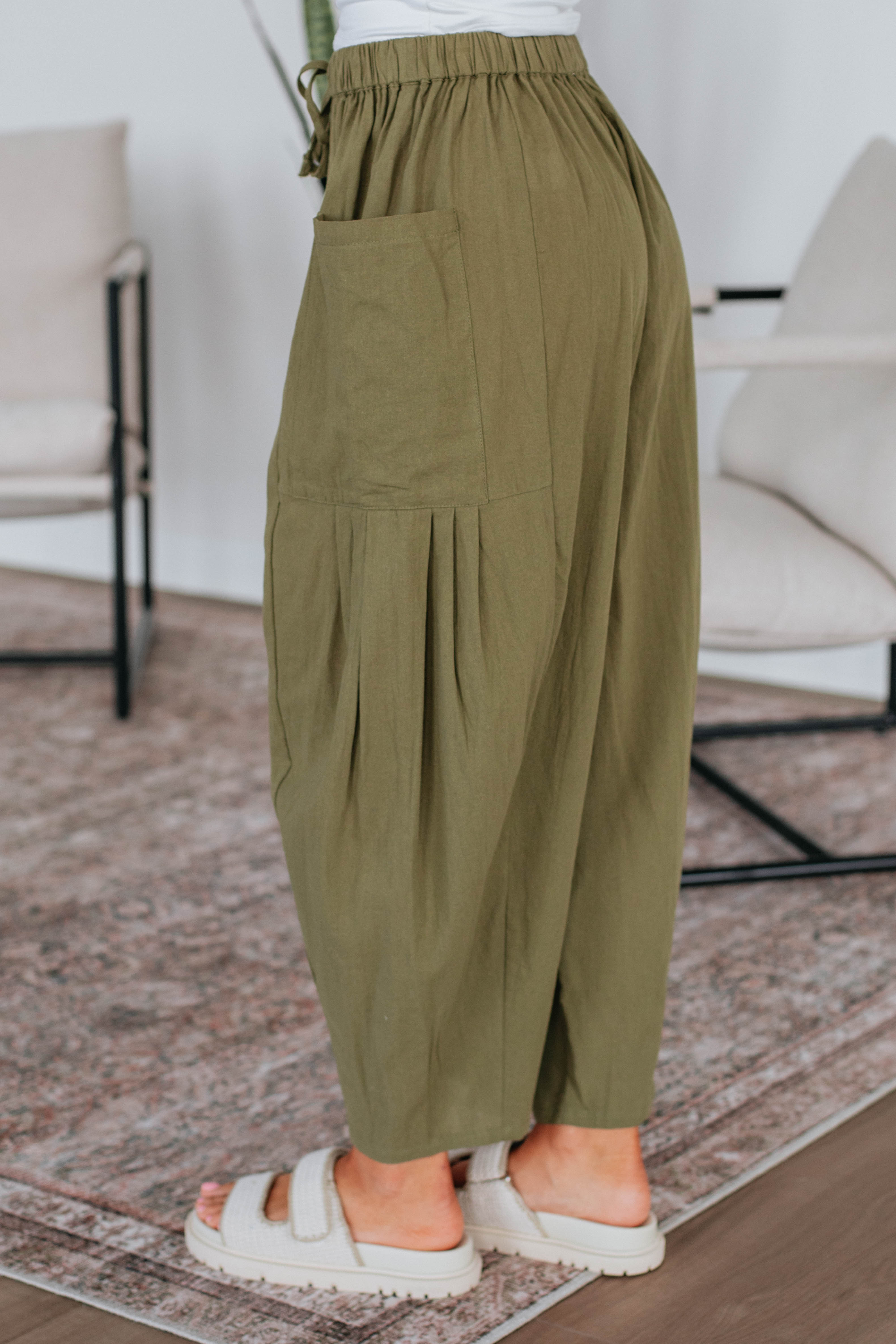 Adeera Pants - Burnt Olive - Image 2