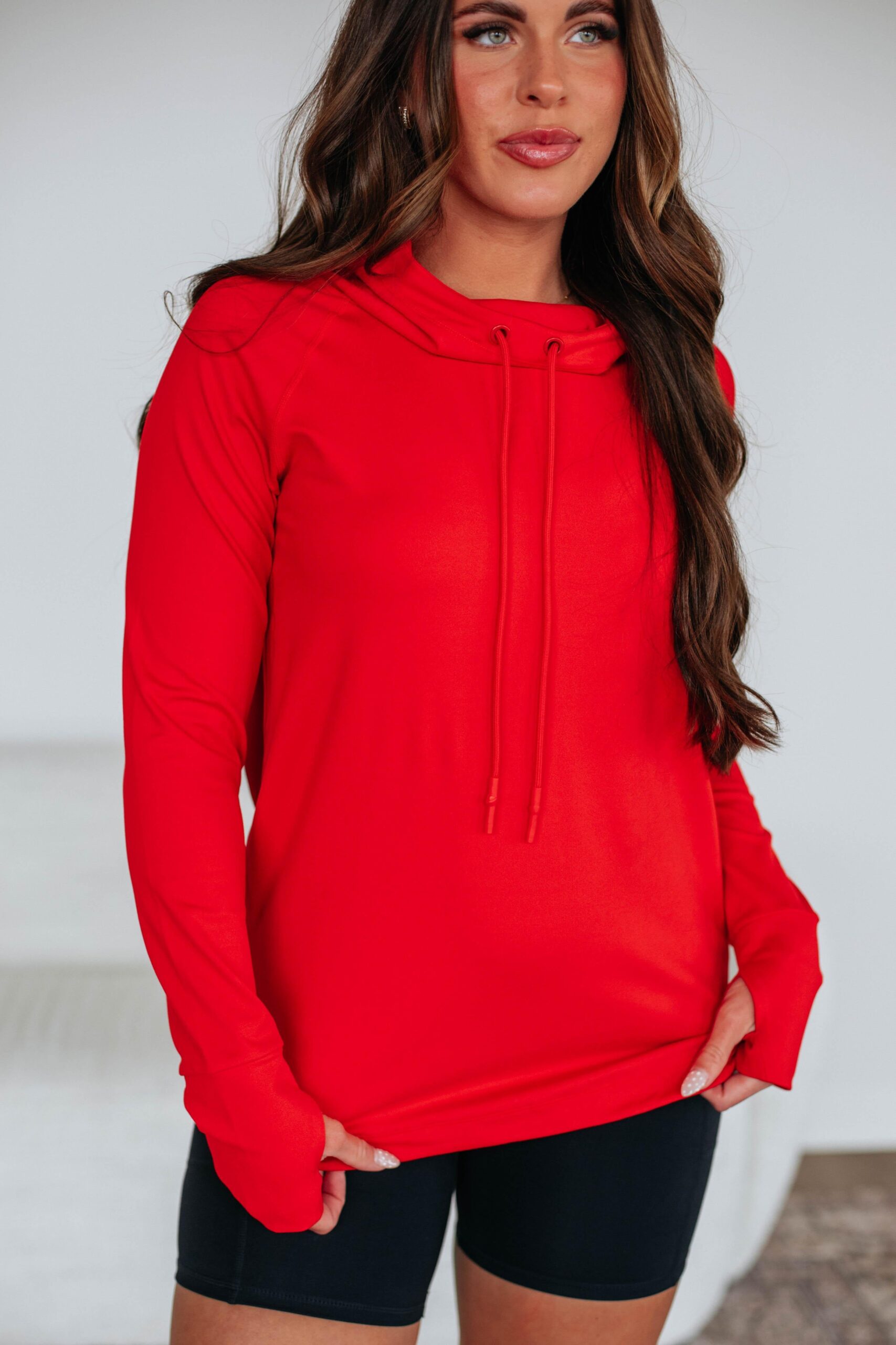 Alice Active Hoodie - Cherry - Image 2