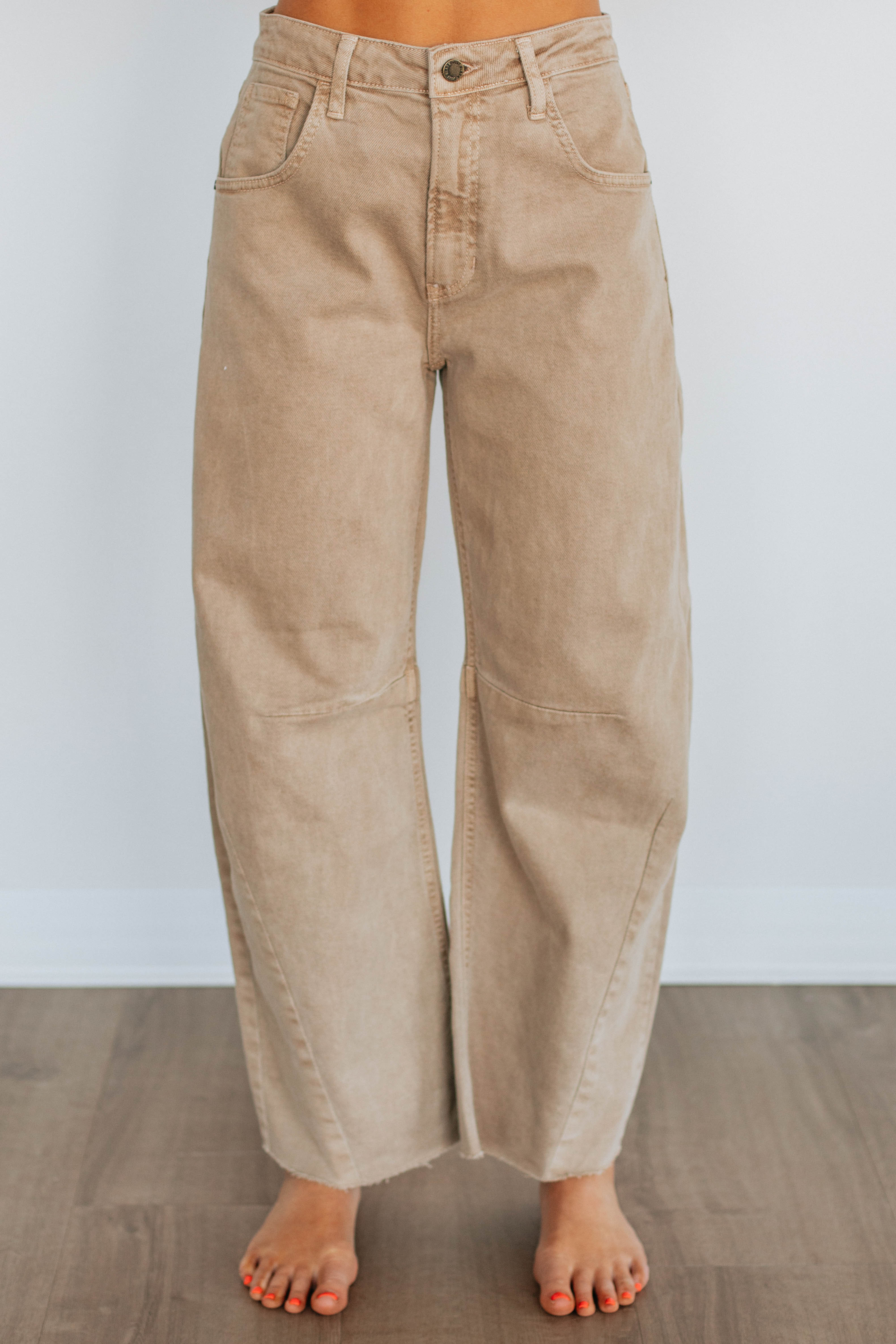 Beatrix JBD Jeans - Khaki - Image 3