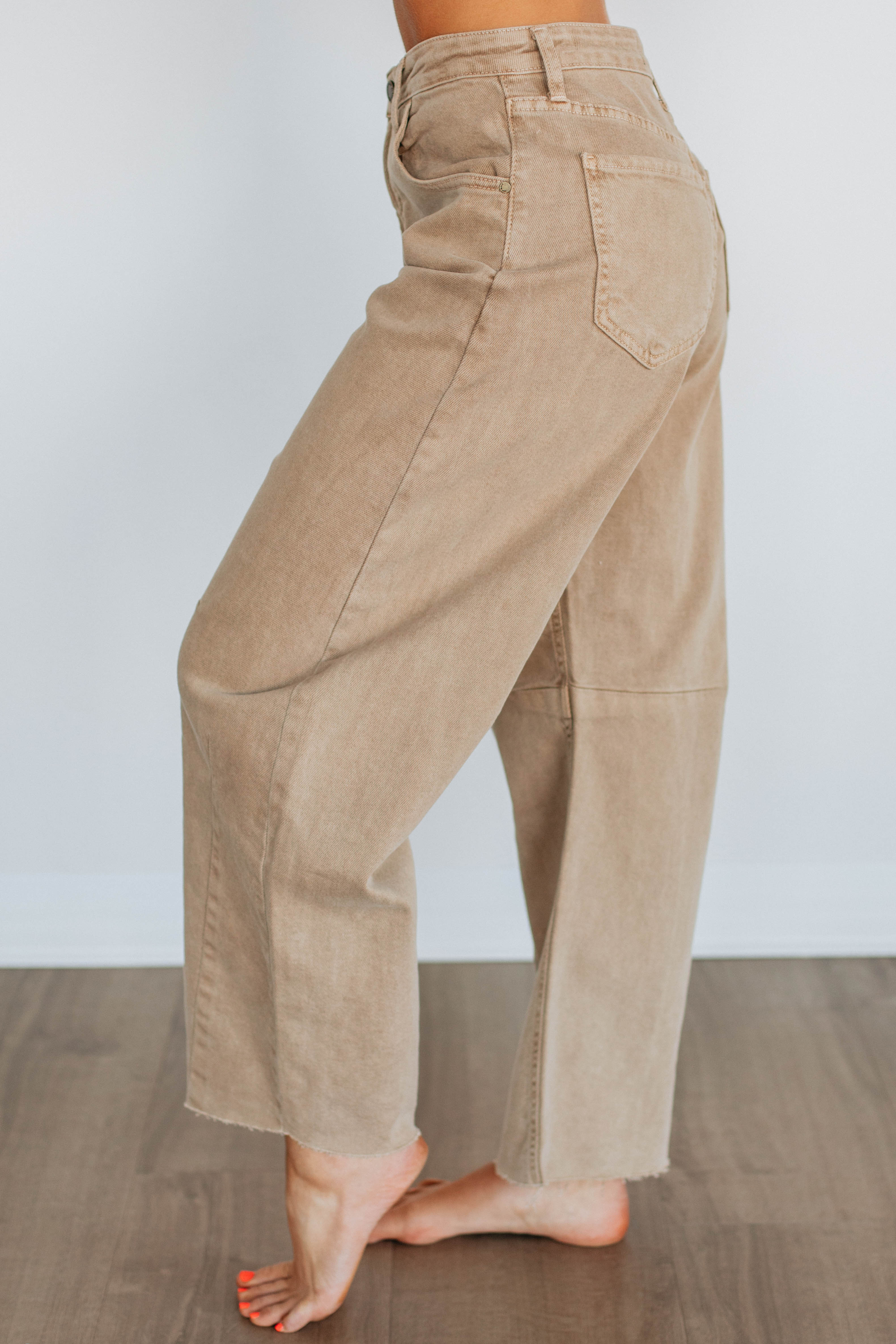 Beatrix JBD Jeans - Khaki - Image 2