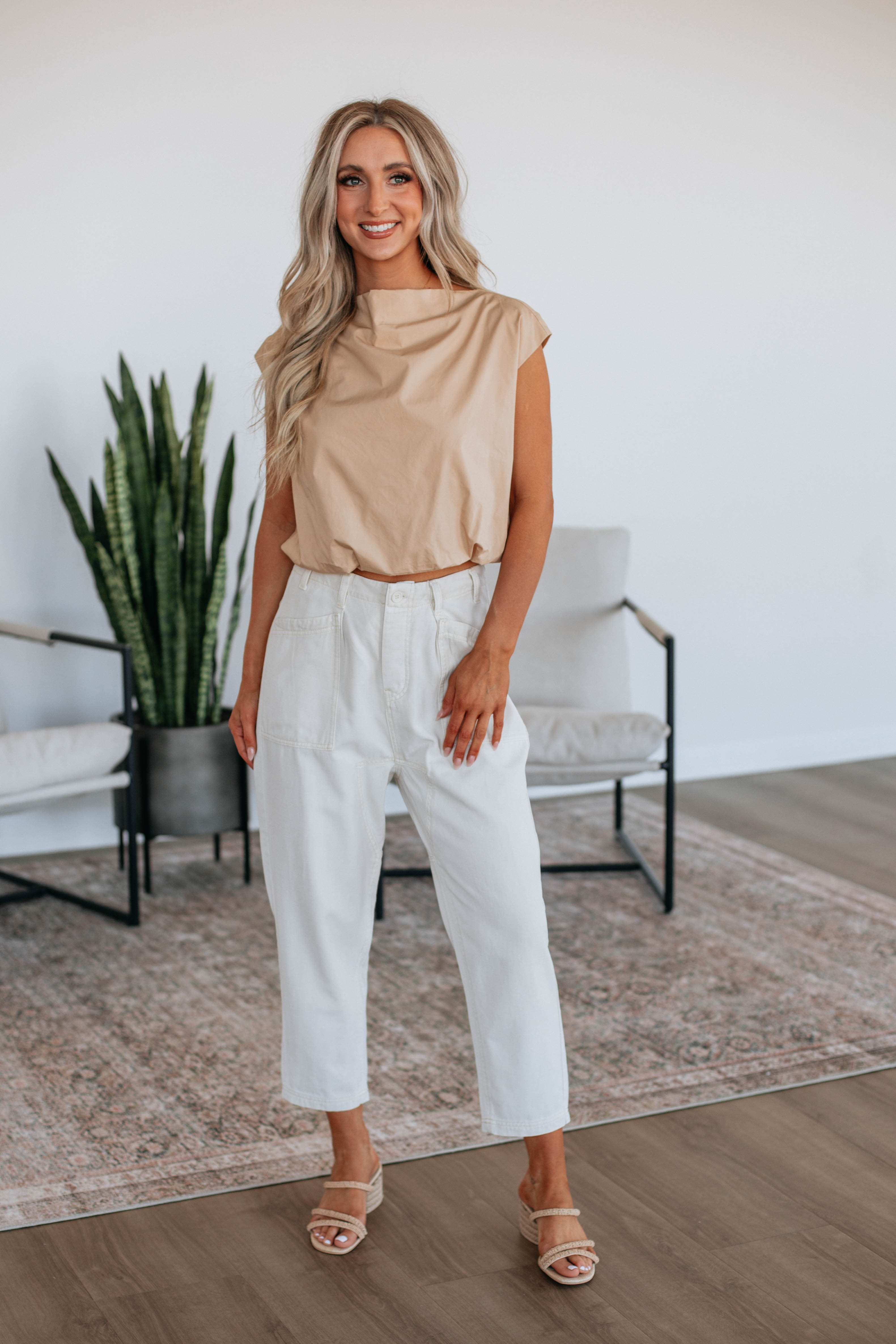 Tayson Pants - Natural - Image 2