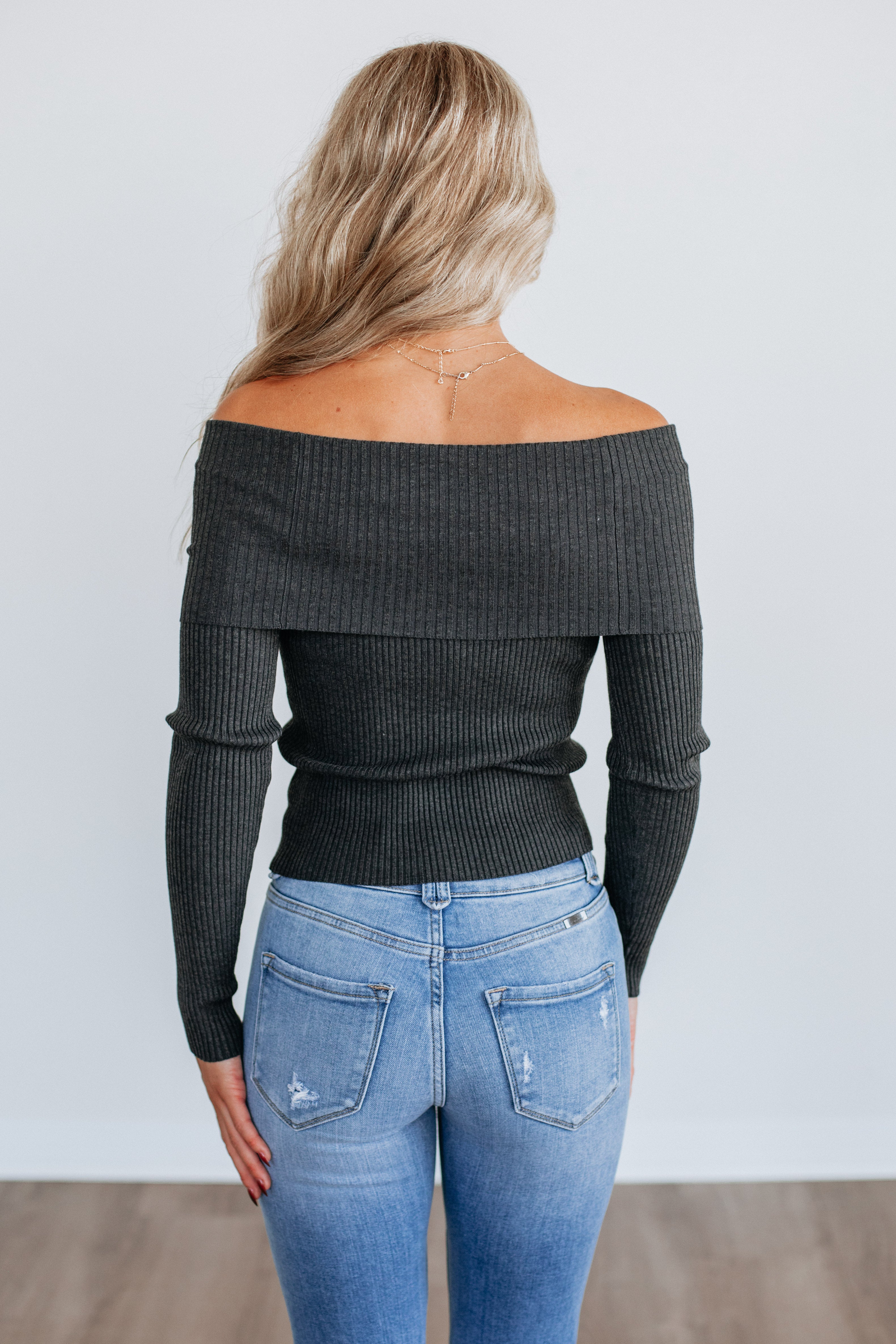 Camaryn Off The Shoulder Sweater - Image 10