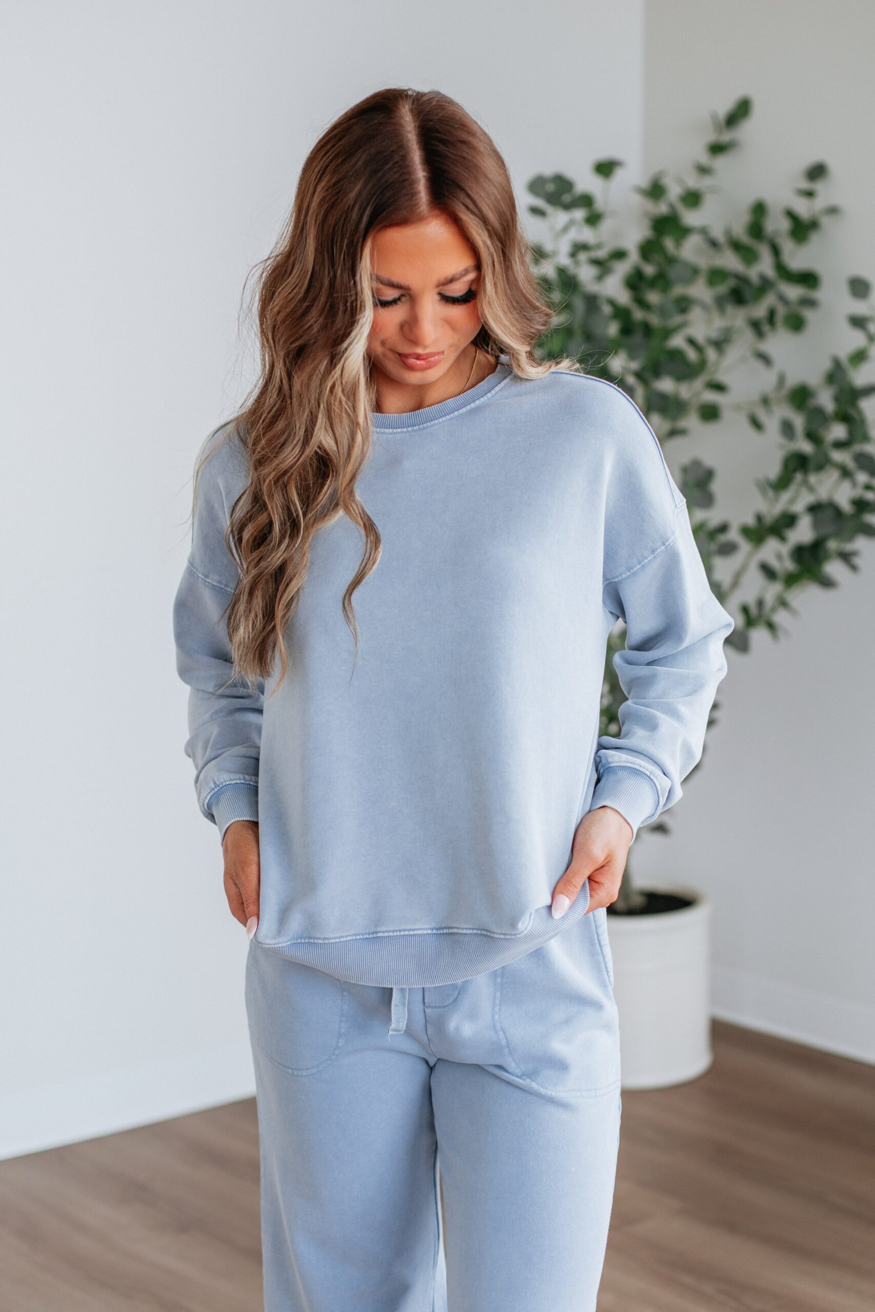 Berlin Sweatshirt - Chambray - Image 2