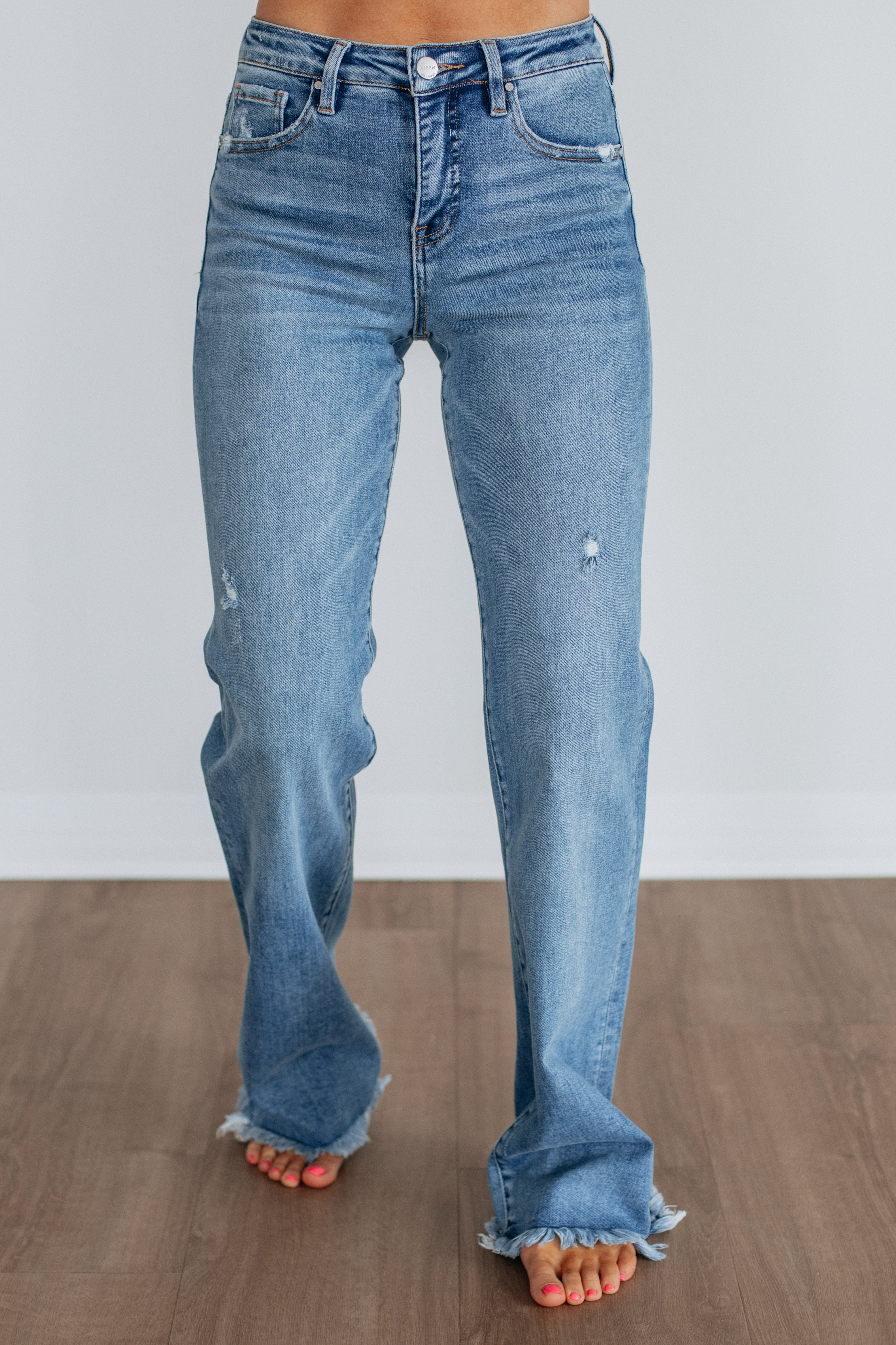 Torren Risen Jeans - Medium Wash - Image 5