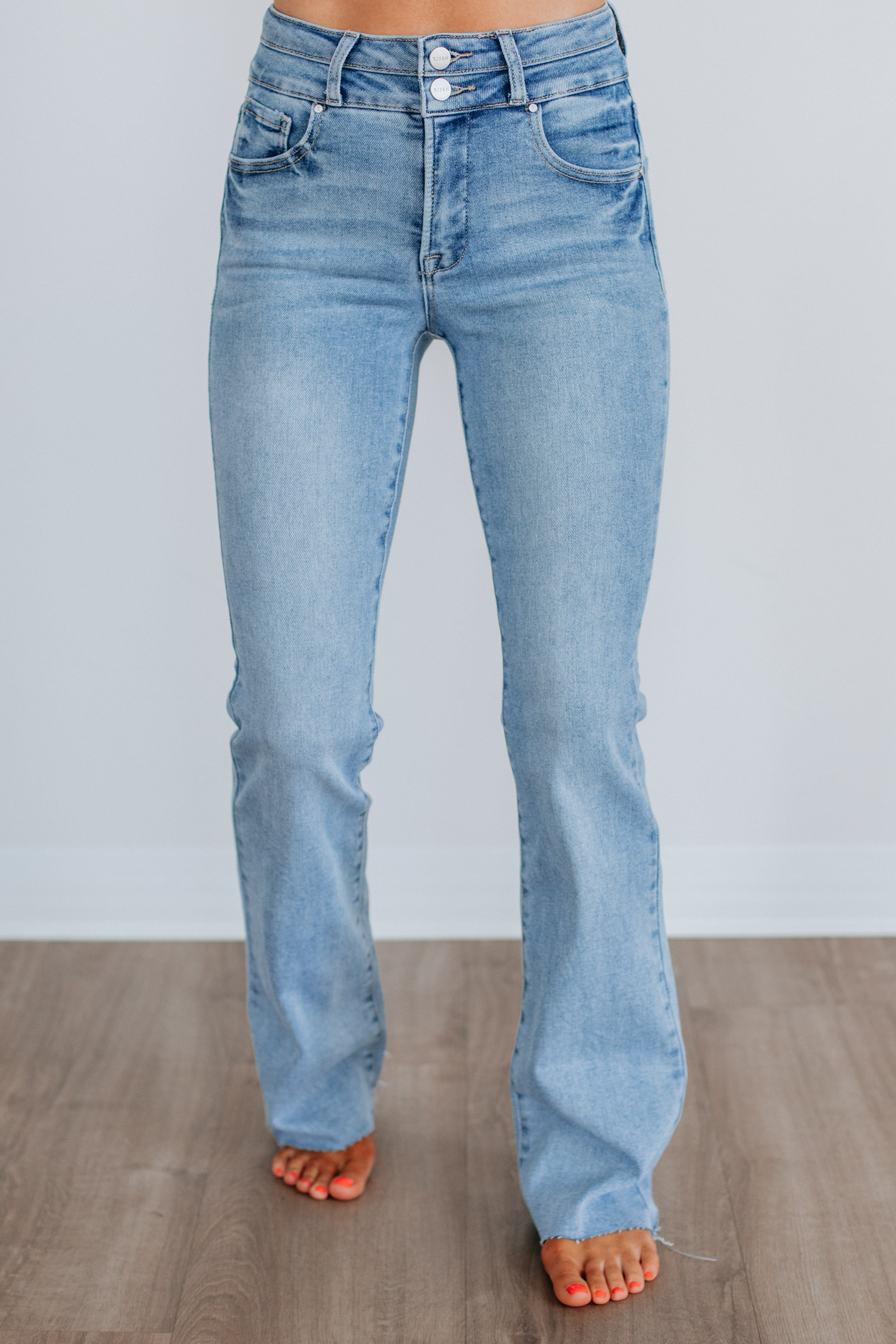 Wilder Risen Jeans - Light Wash - Image 5