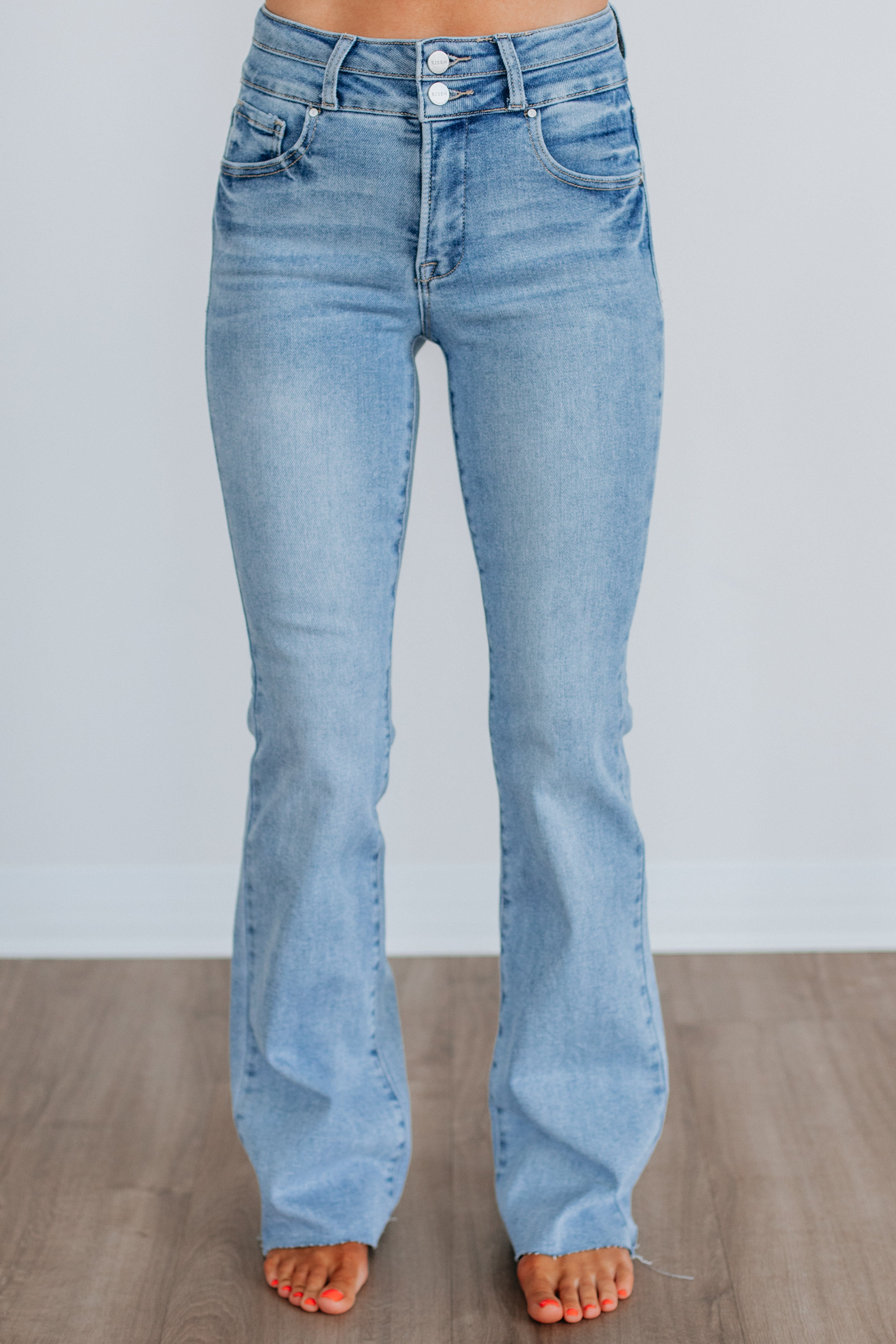 Wilder Risen Jeans - Light Wash - Image 3