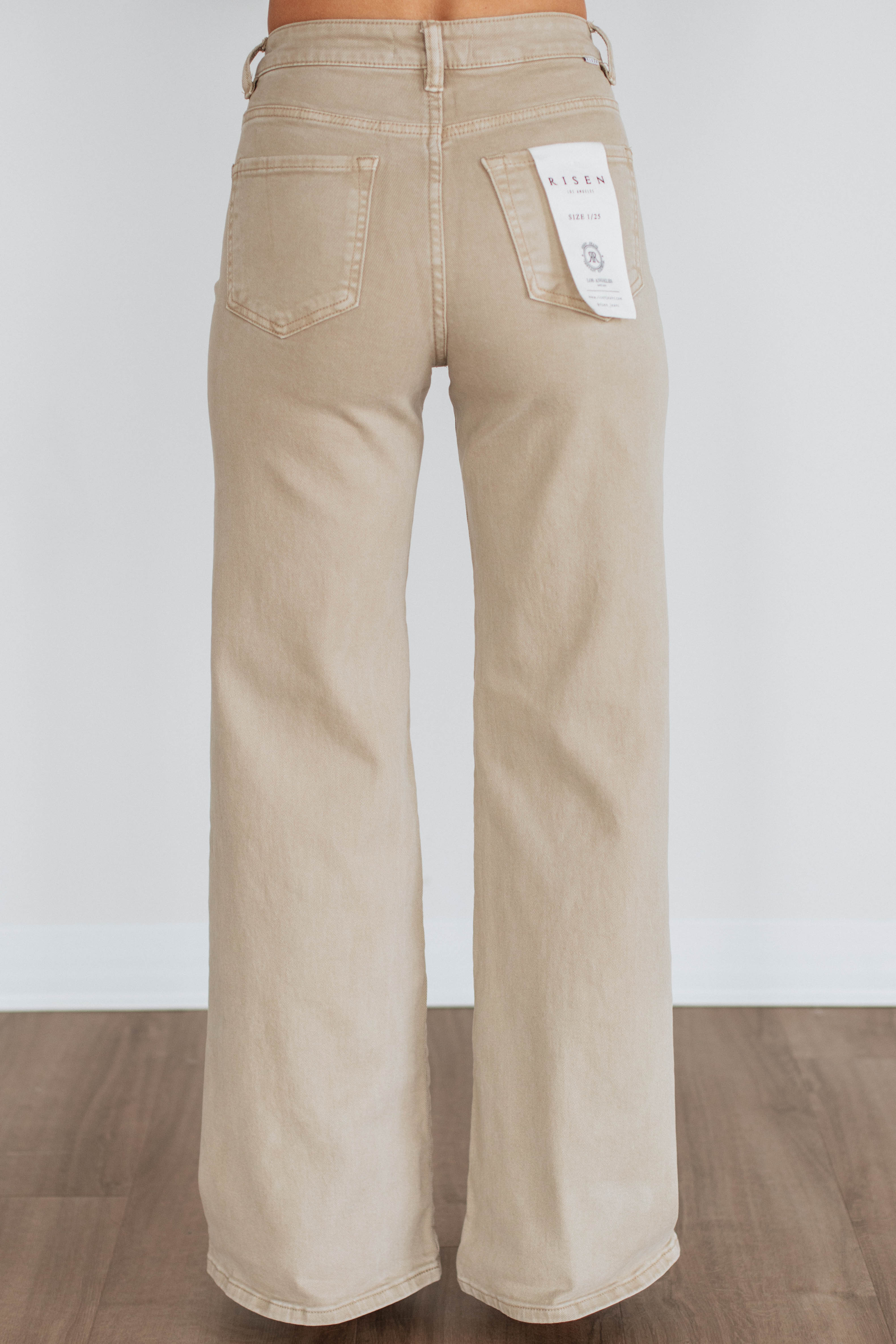 Kenna Risen Jeans - Khaki - Image 4