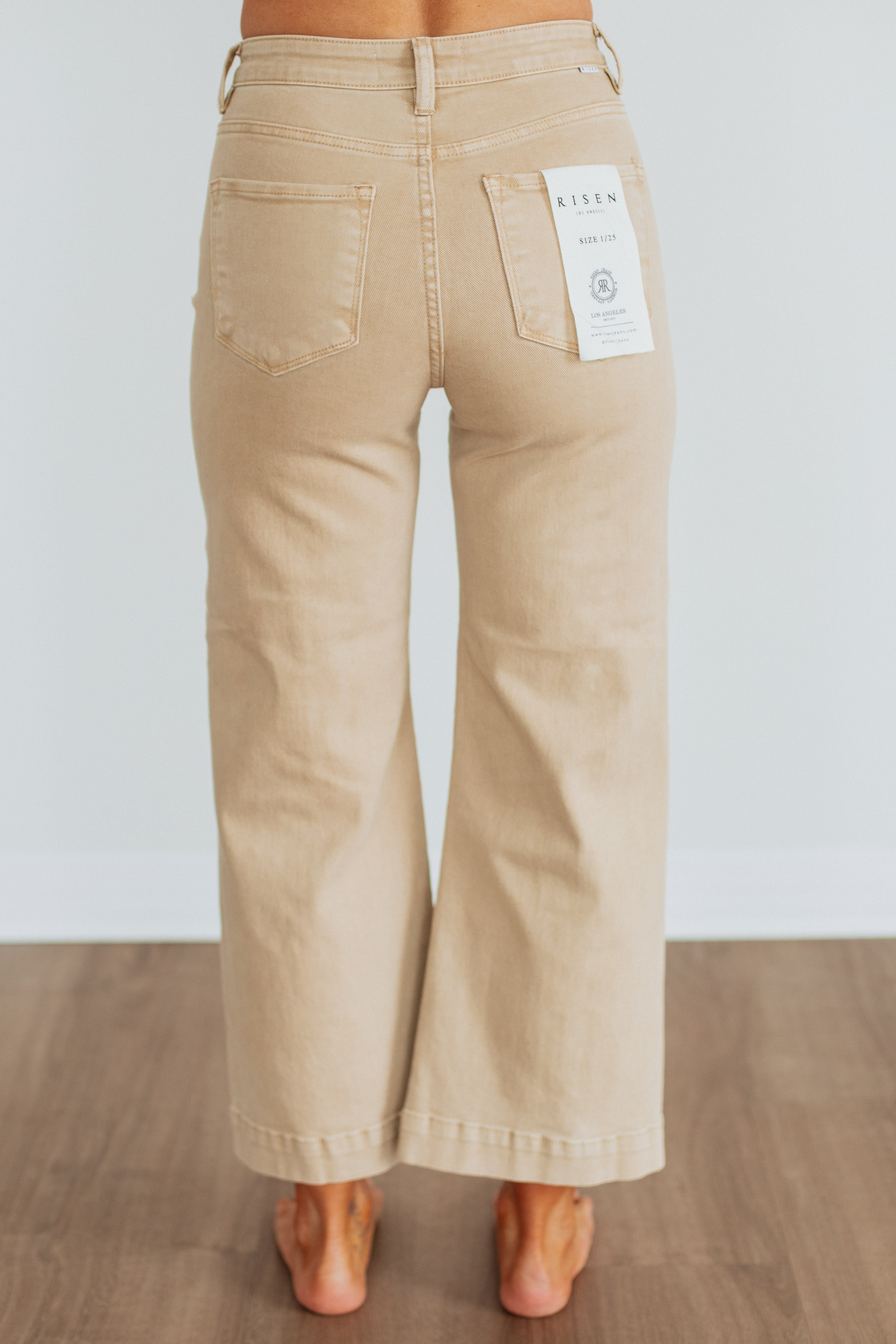 Emryn Risen Jeans - Khaki - Image 4