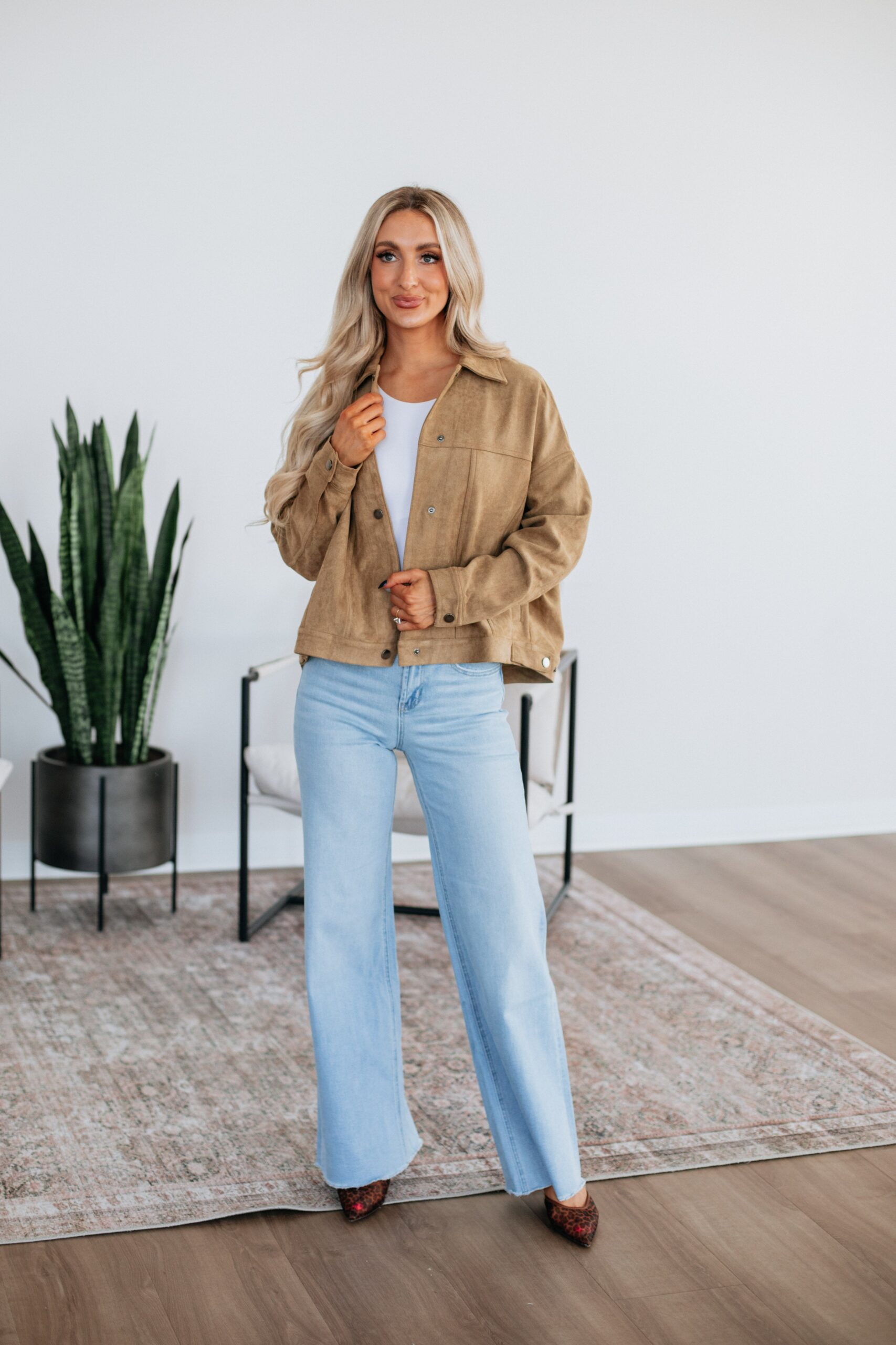 Janette Suede Jacket - Image 4