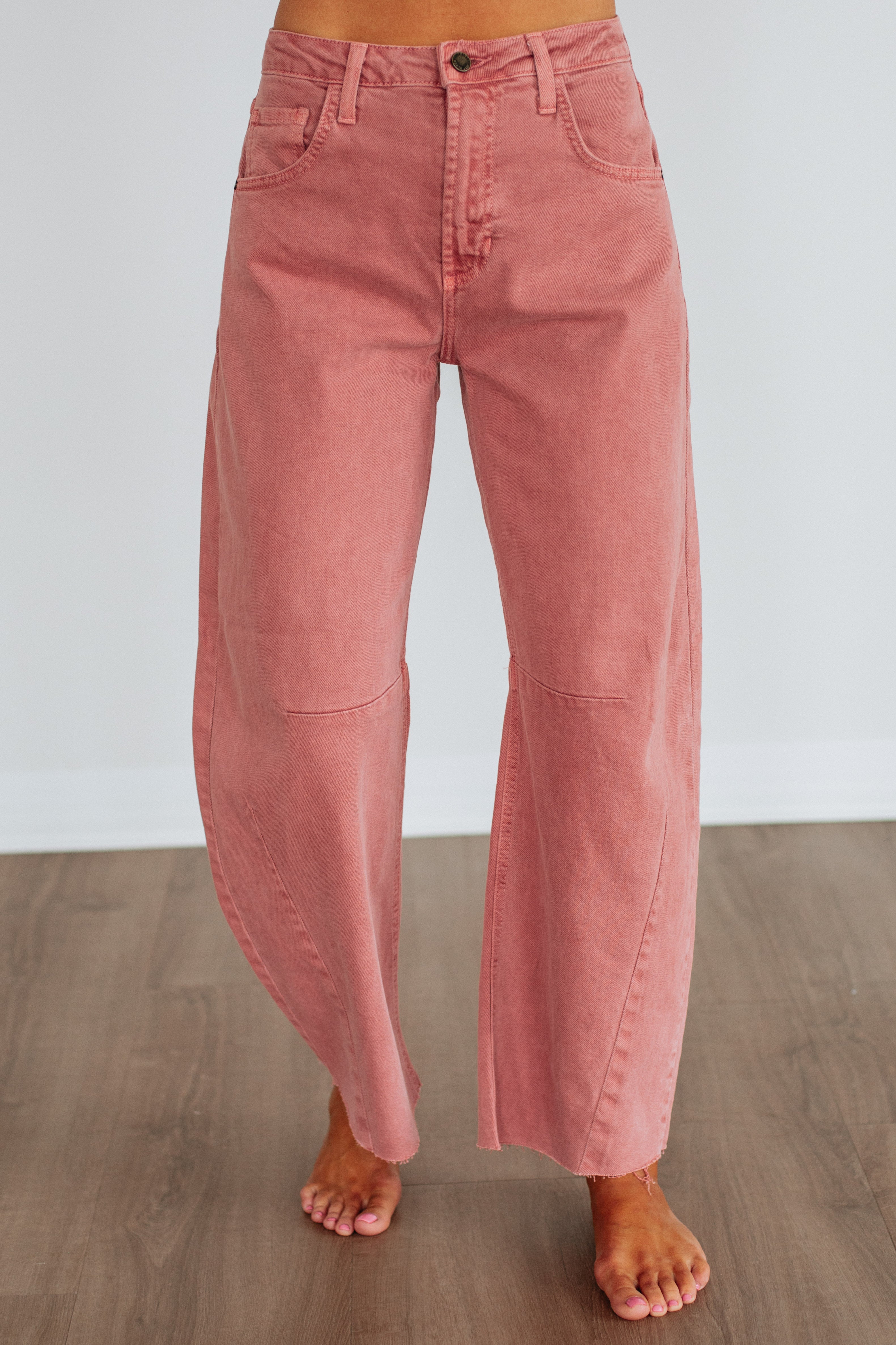 Beatrix JBD Jeans - Vintage Mauve - Image 4