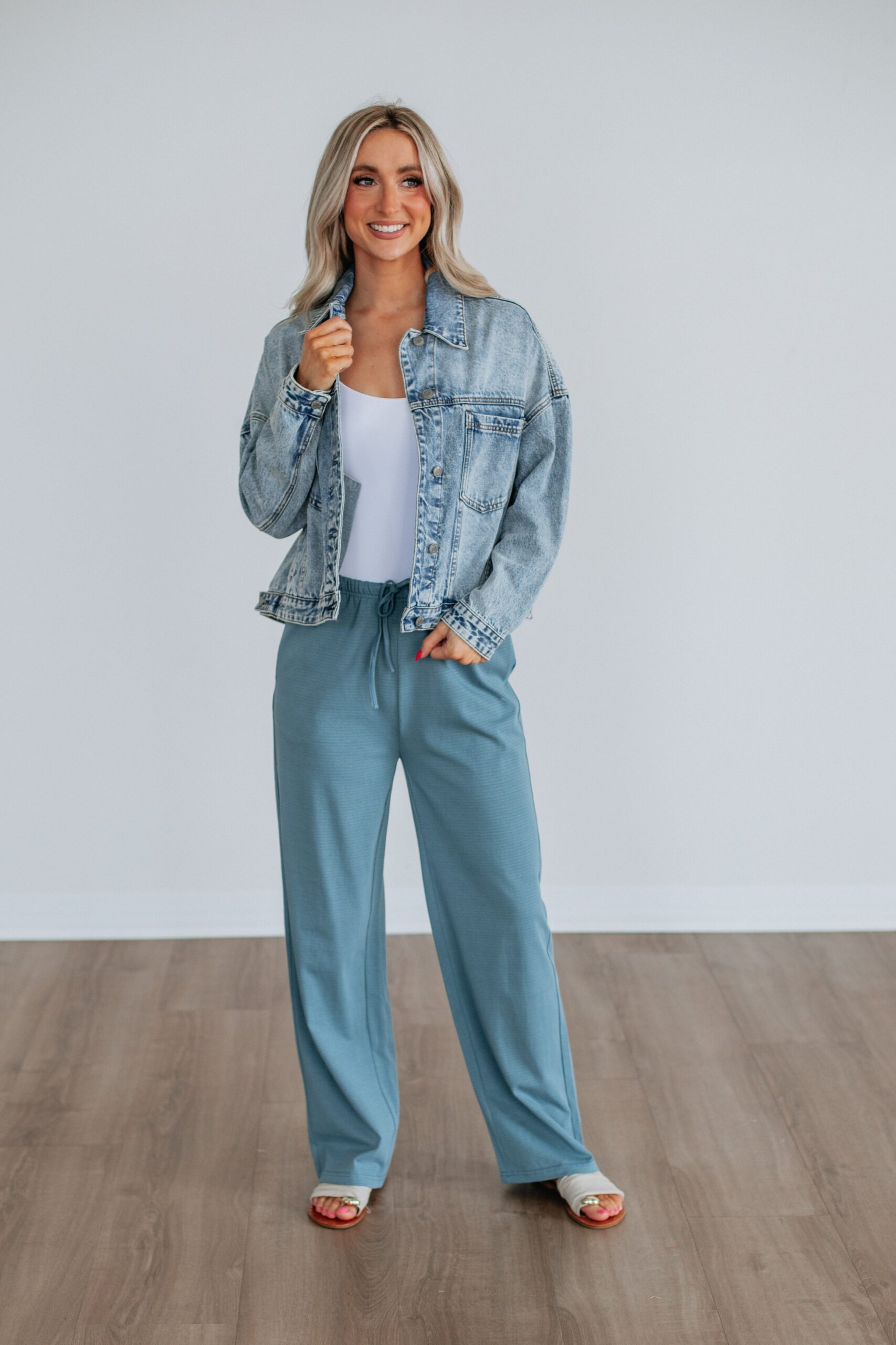 Malika Striped Lounge Pants - Image 2