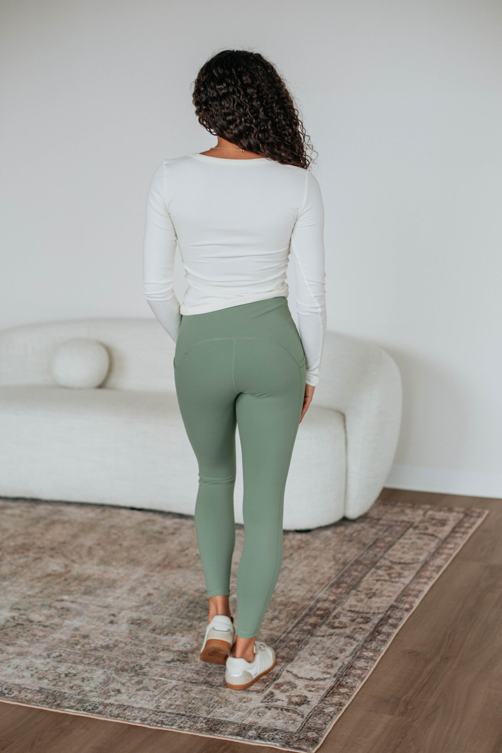 Maylor Active Leggings - Aloe - Image 6