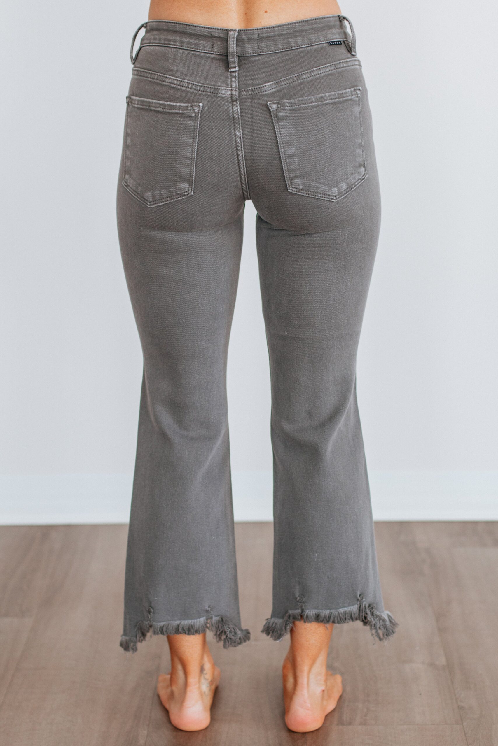 Neona Risen Jeans - Charcoal - Image 4