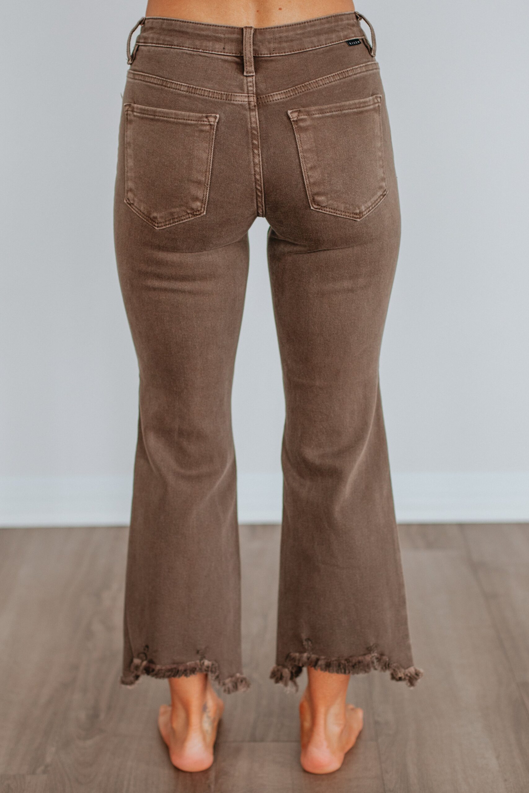 Neona Risen Jeans - Brown - Image 4