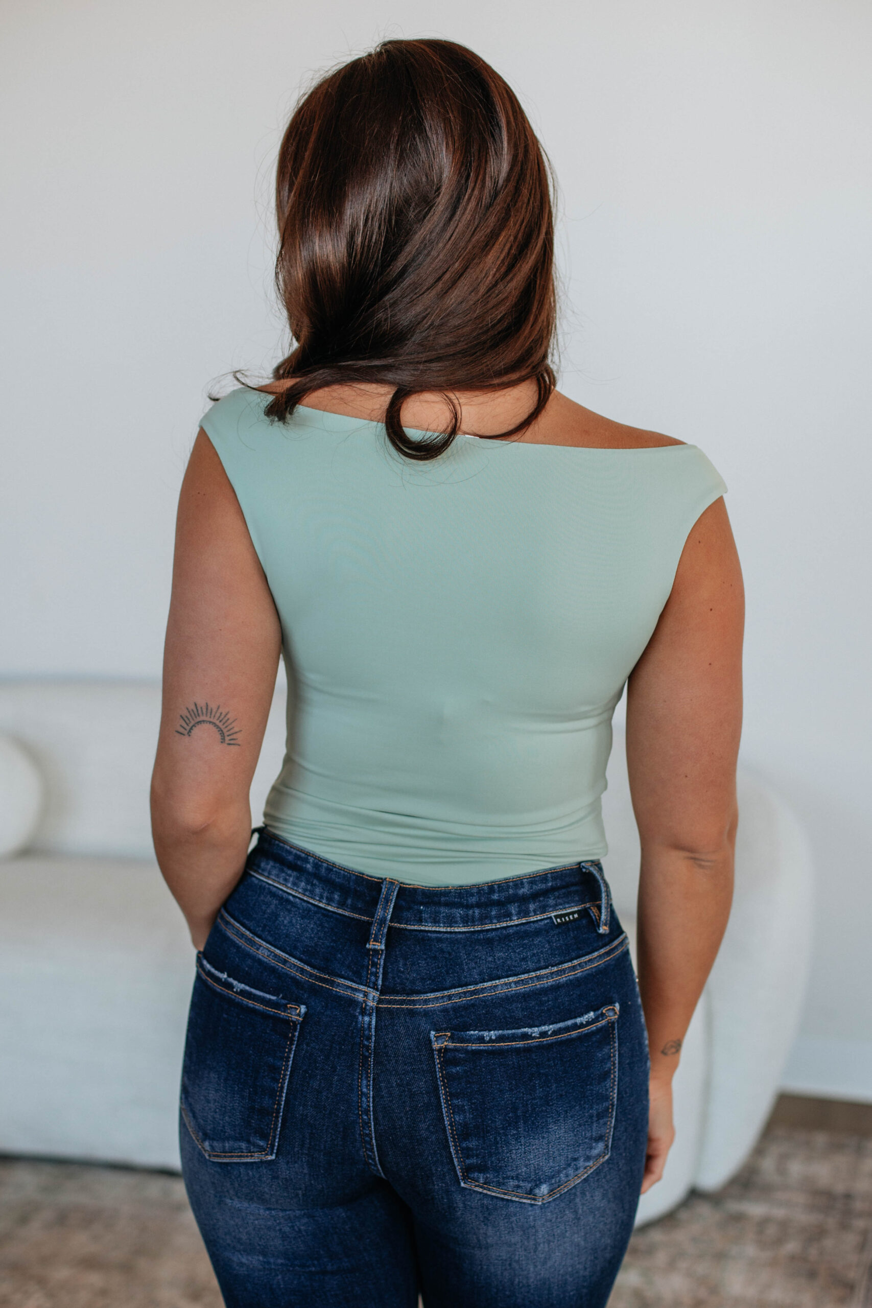 Regina Bodysuit - Mint - Image 5
