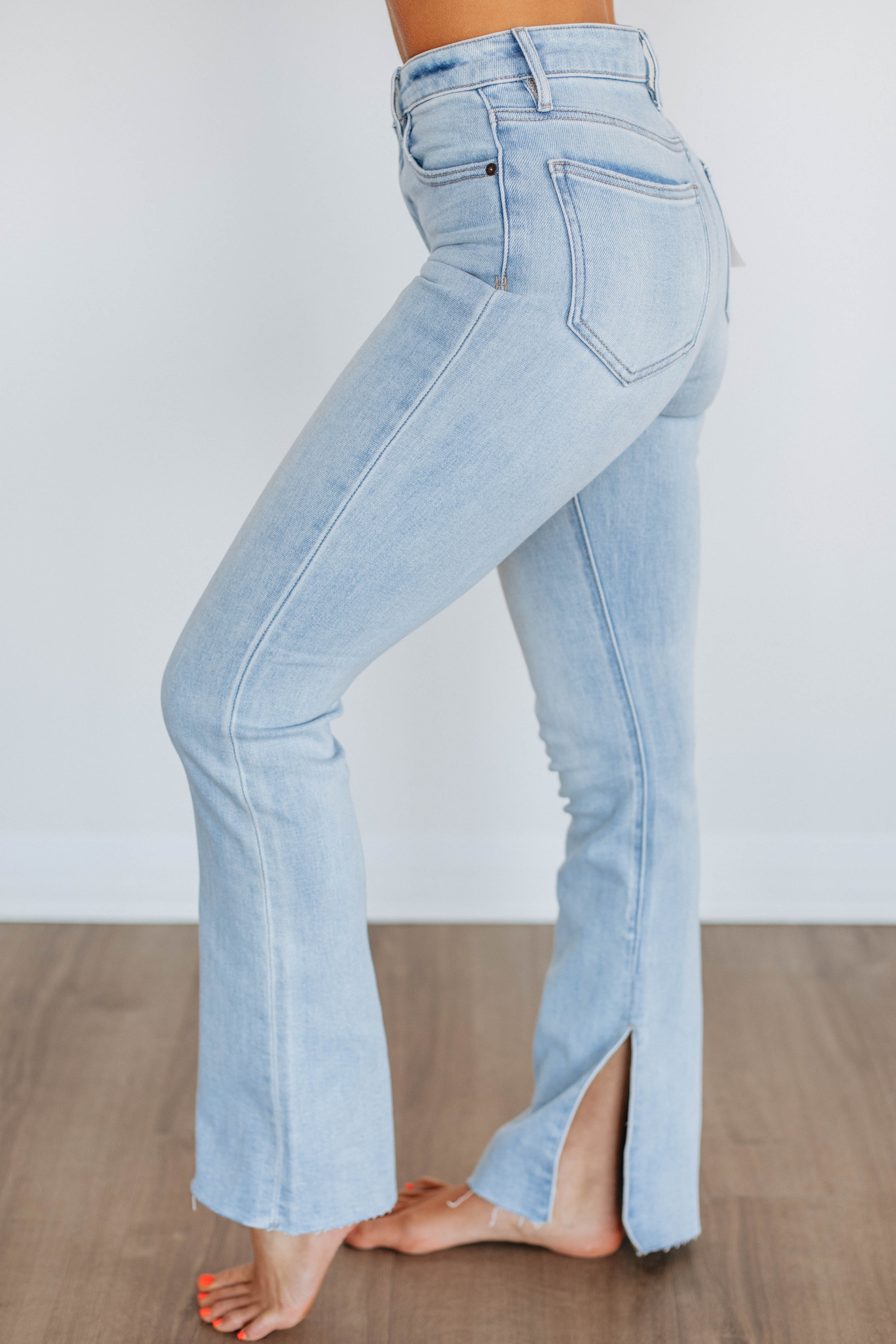 Ryan Hidden Jeans - Light Wash - Image 2