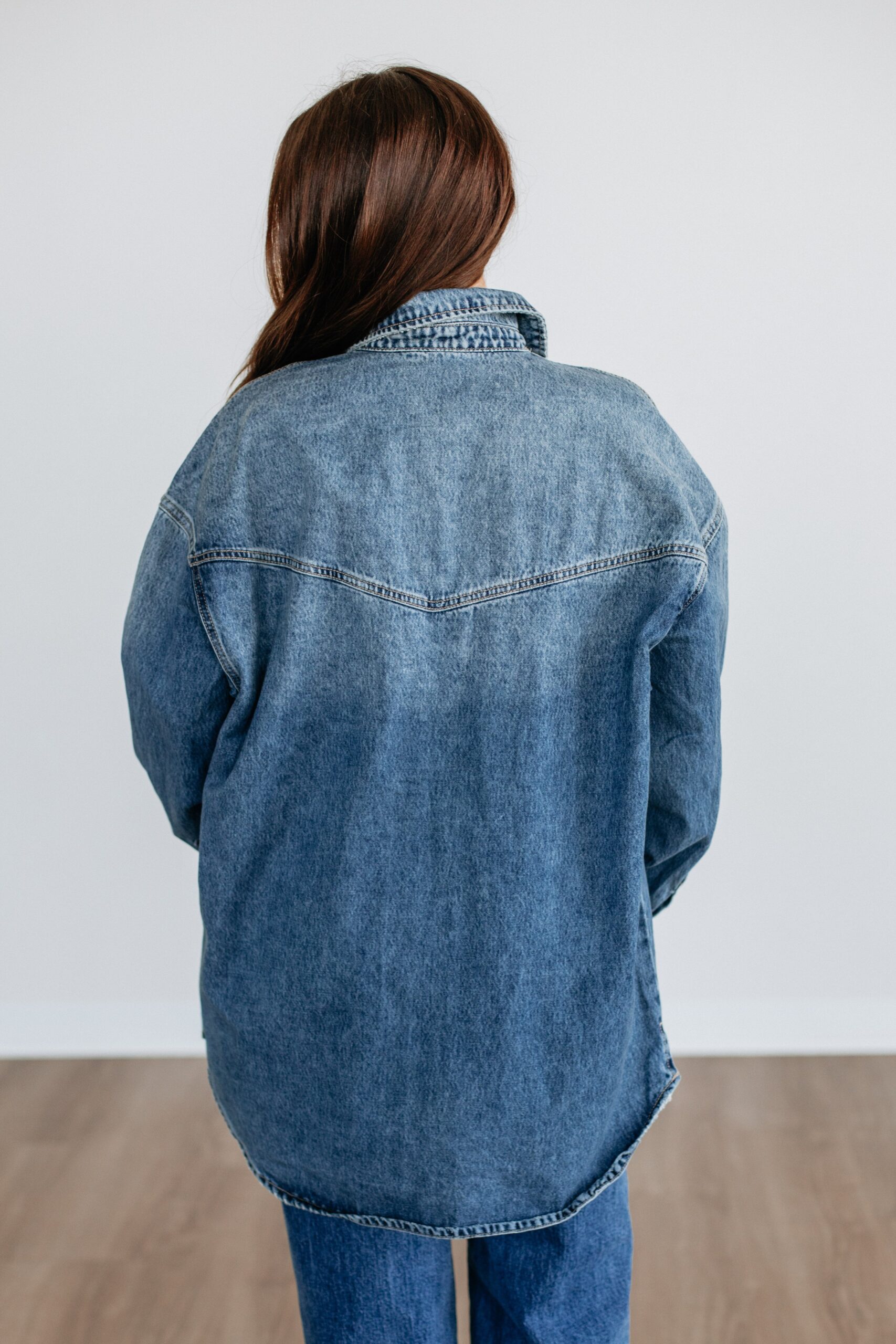 Sidnee Hidden Denim Jacket - Image 6