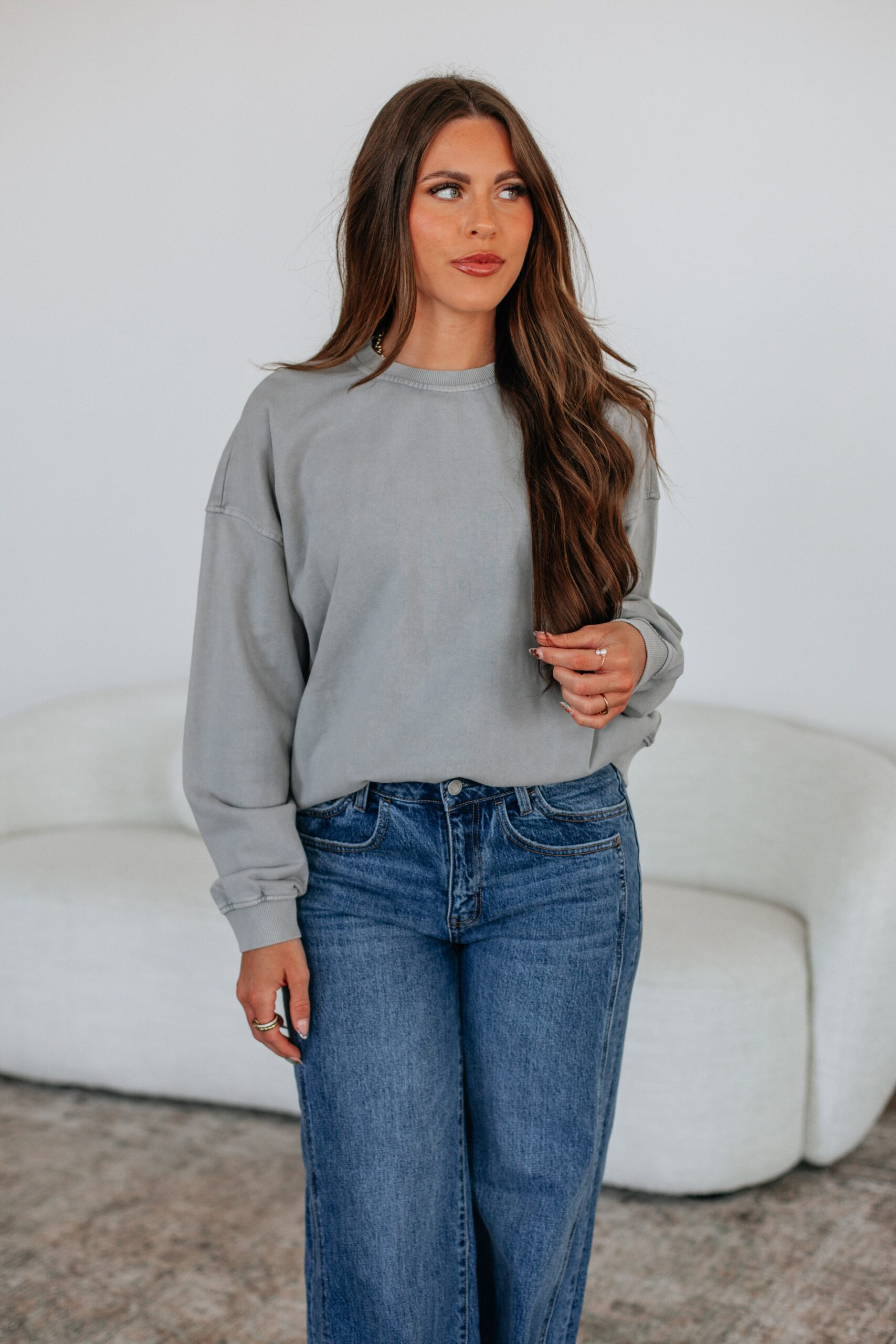 Amala Washed Crewneck - Image 6