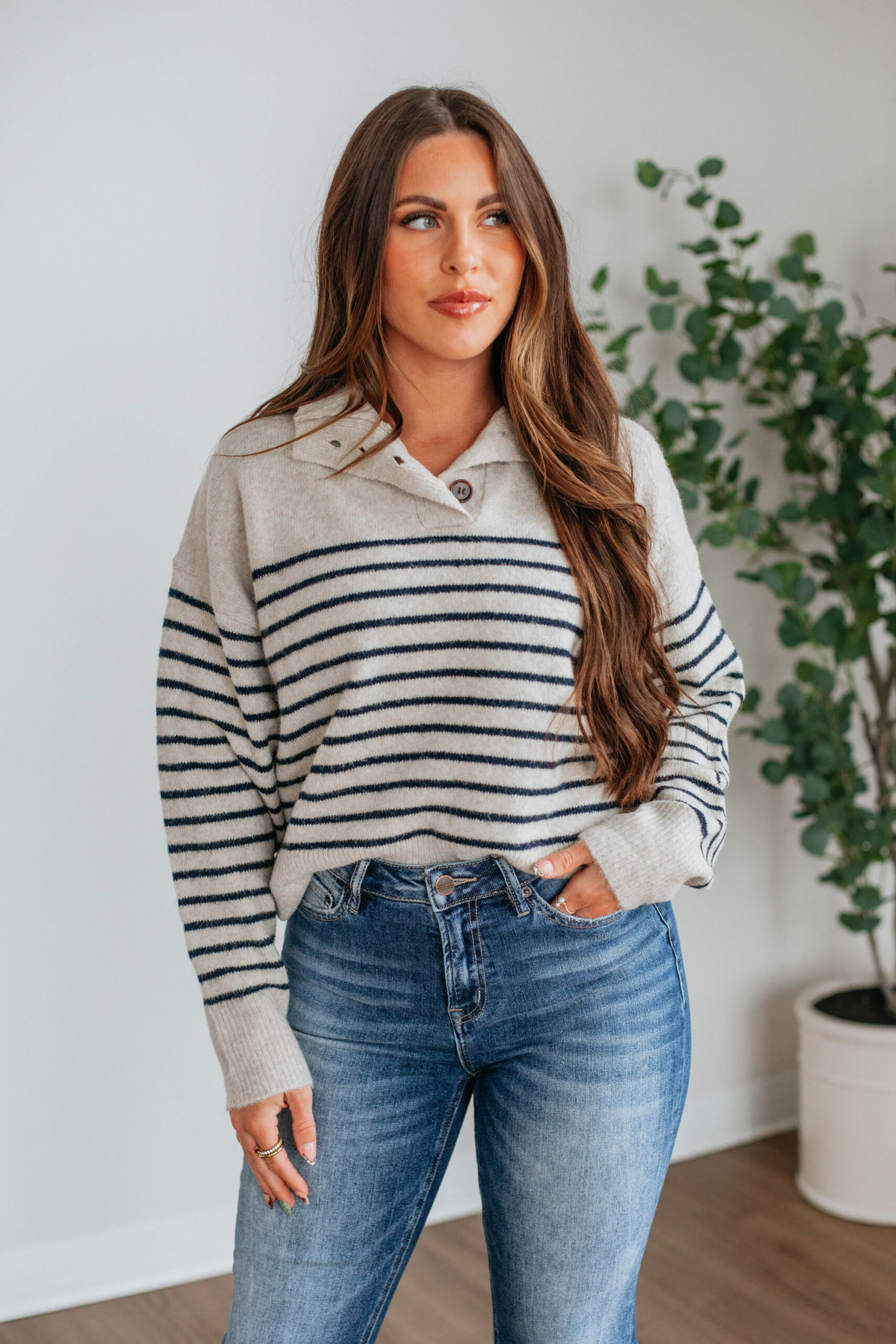 Tristen Striped Pullover - Image 4
