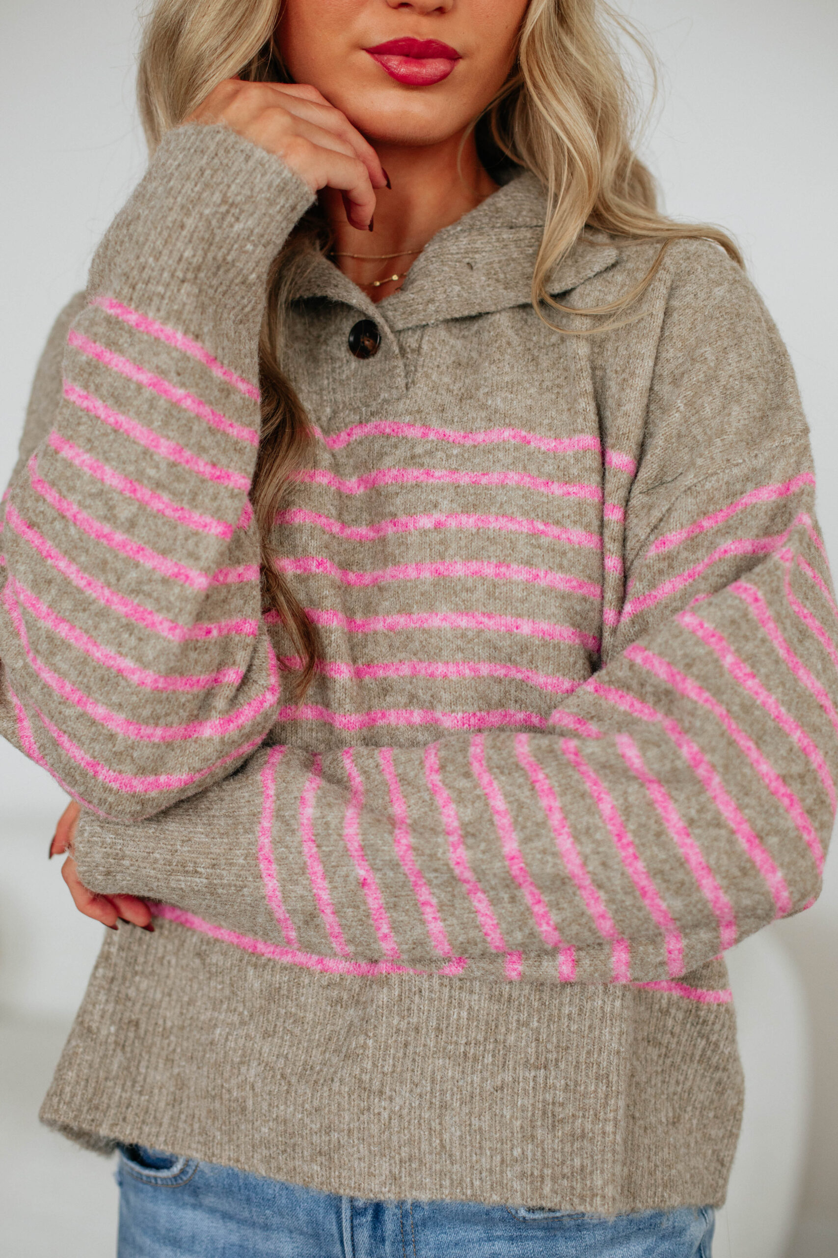 Tristen Striped Pullover - Image 8