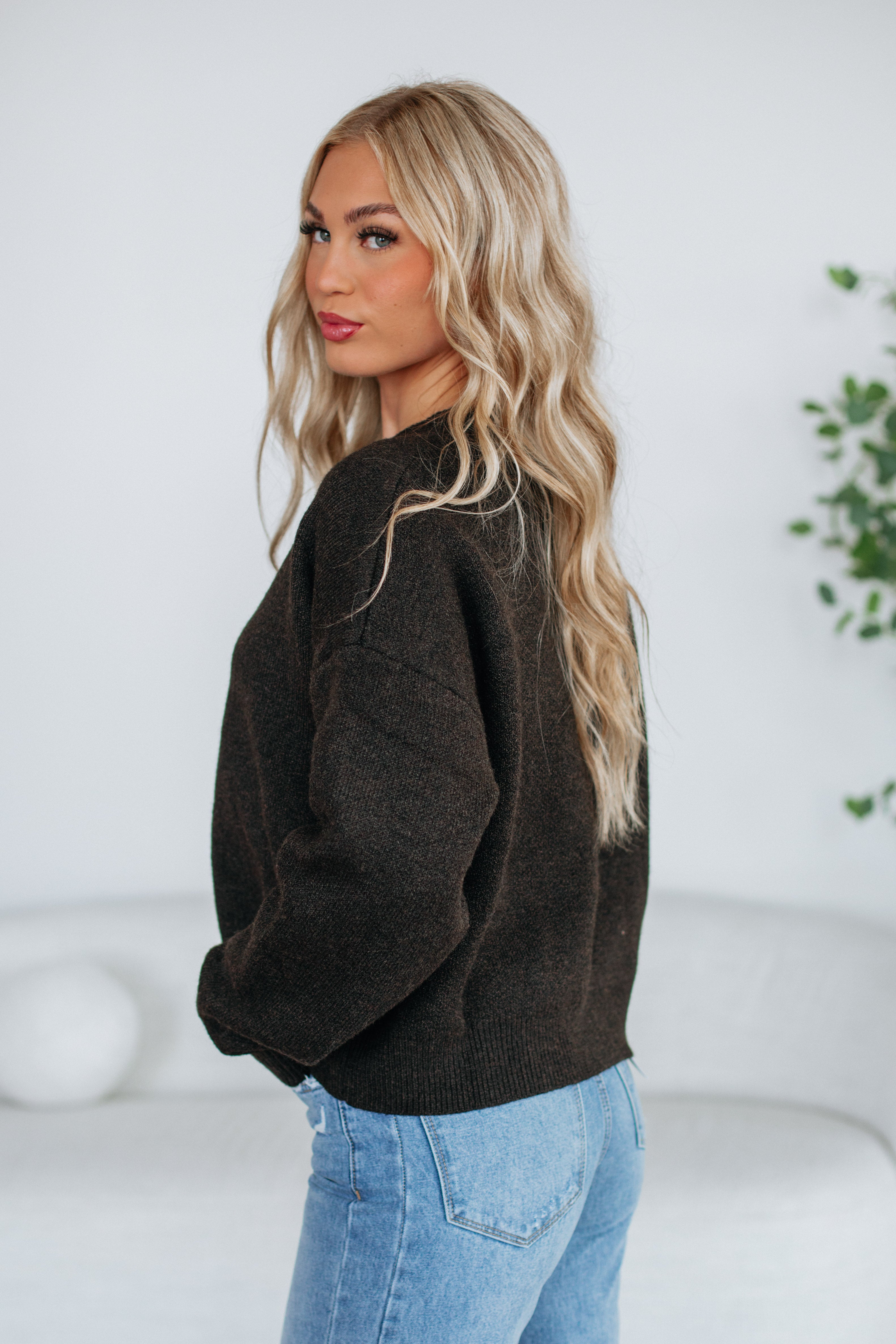 Kassi Cardigan - Coffee - Image 2