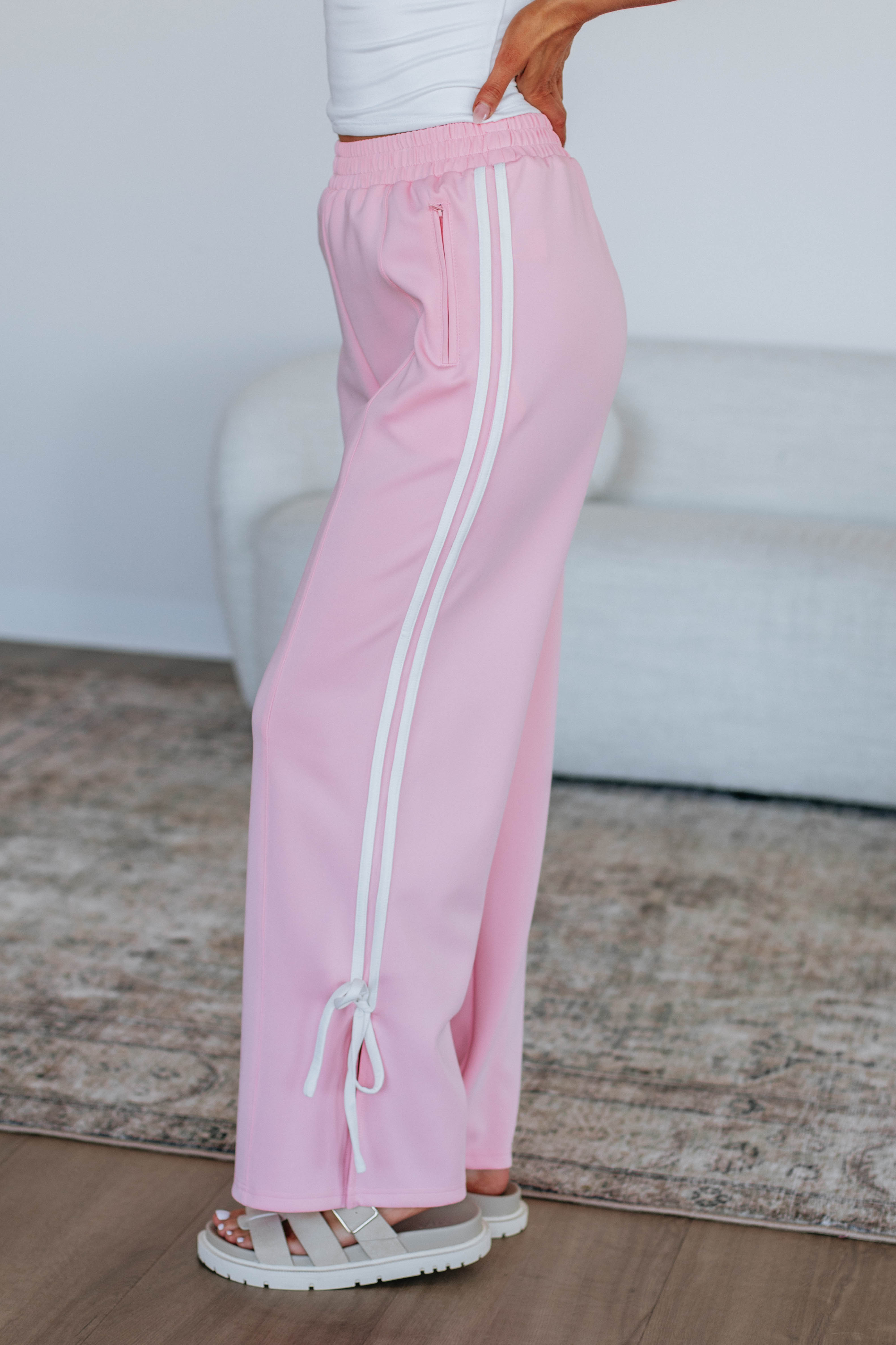 Taylar Track Pants - Blush - Image 7