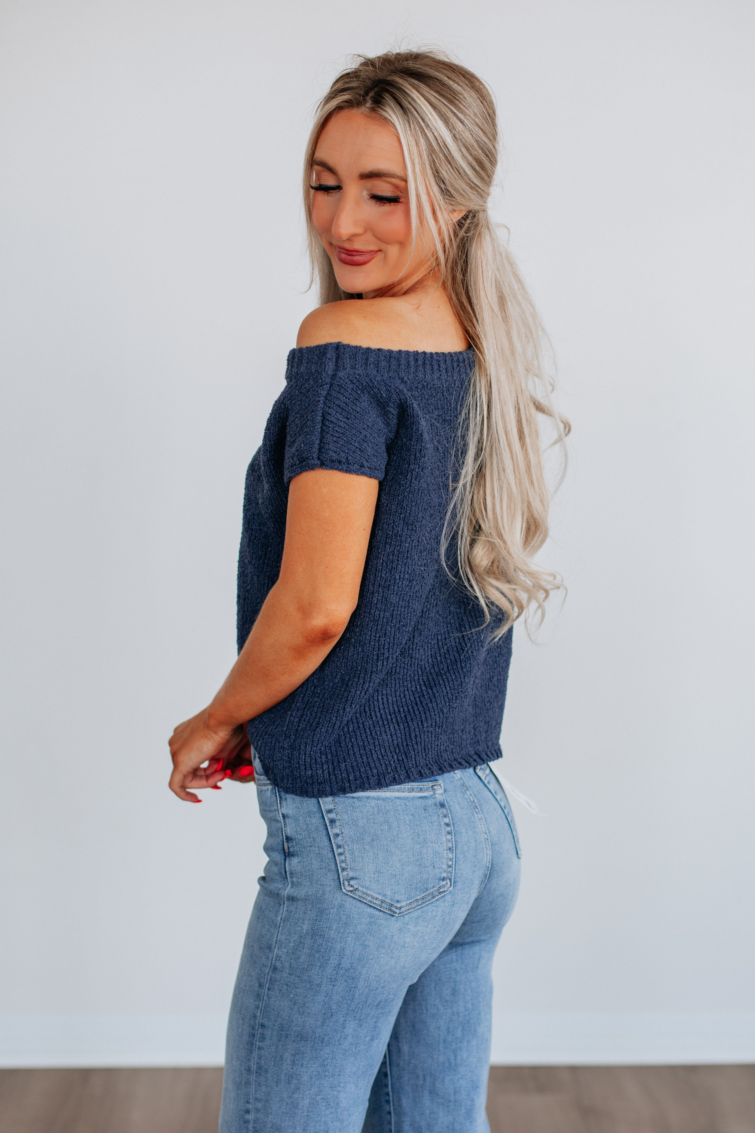 Cerissa Off The Shoulder Sweater - Image 5