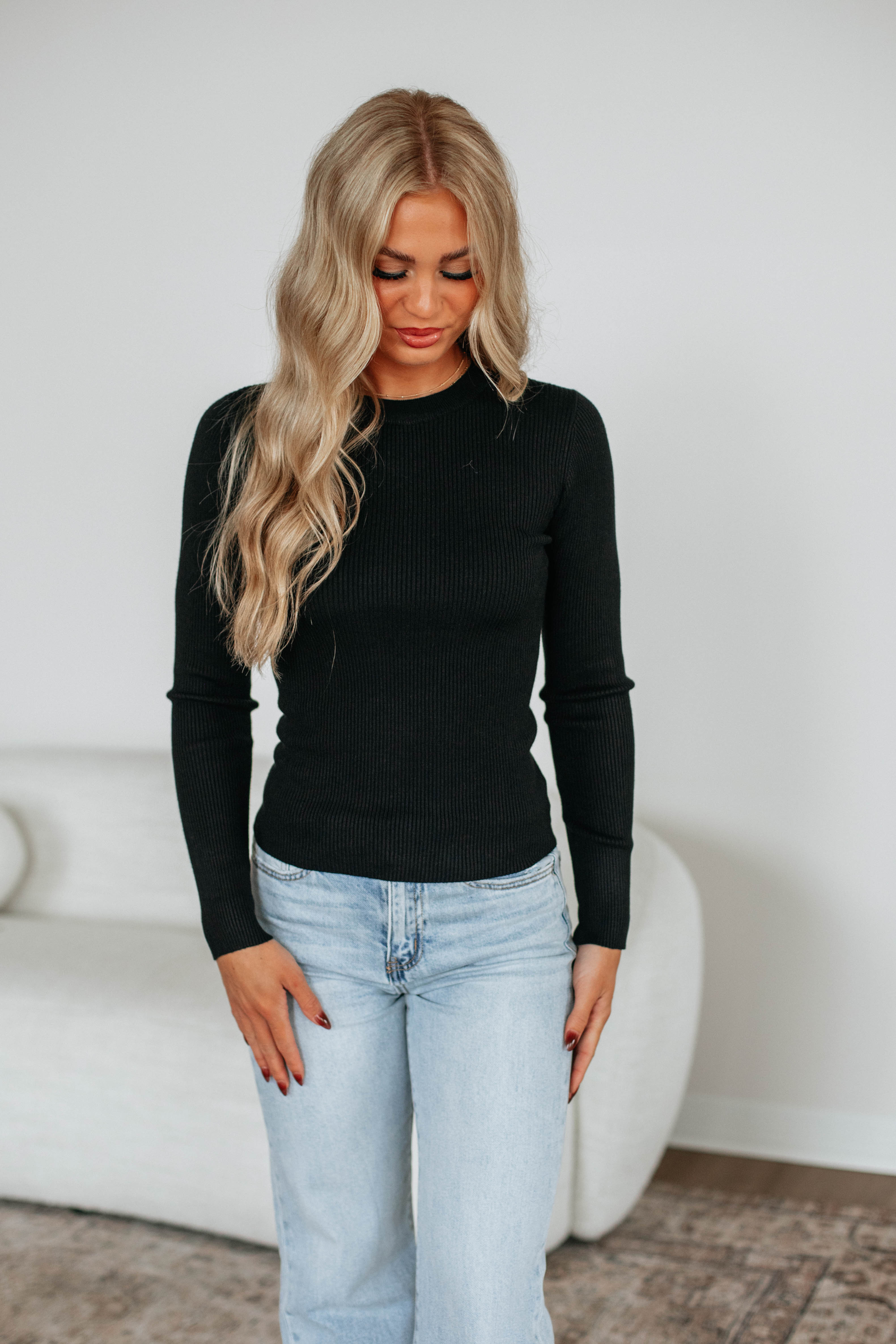 Cara Ribbed Sweater - Image 8