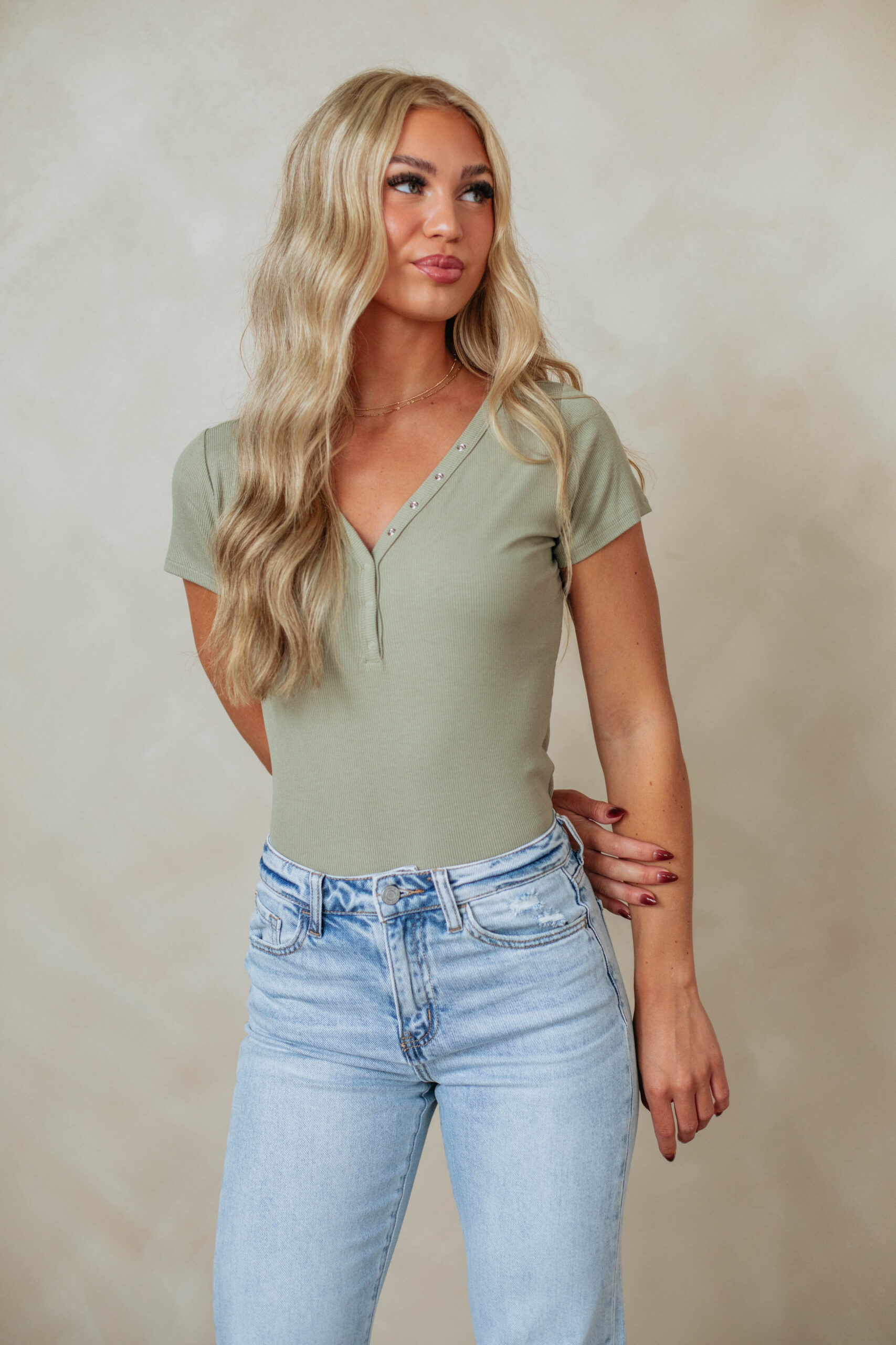 Kalliope Ribbed Bodysuit - Image 6